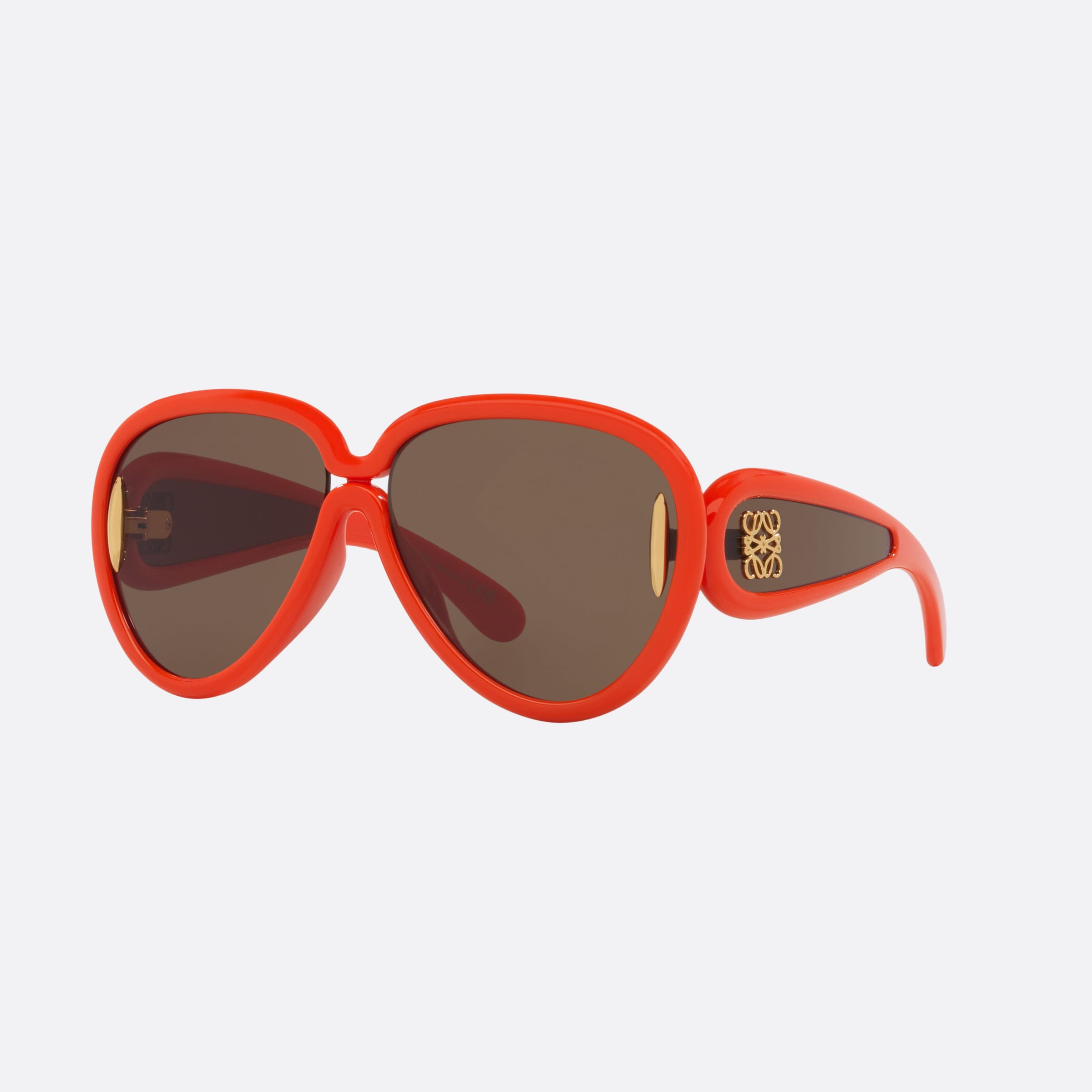 Loewe 65mm Paulas Ibiza Lw40132i Orange Pilot Women Sunglasses - Main View