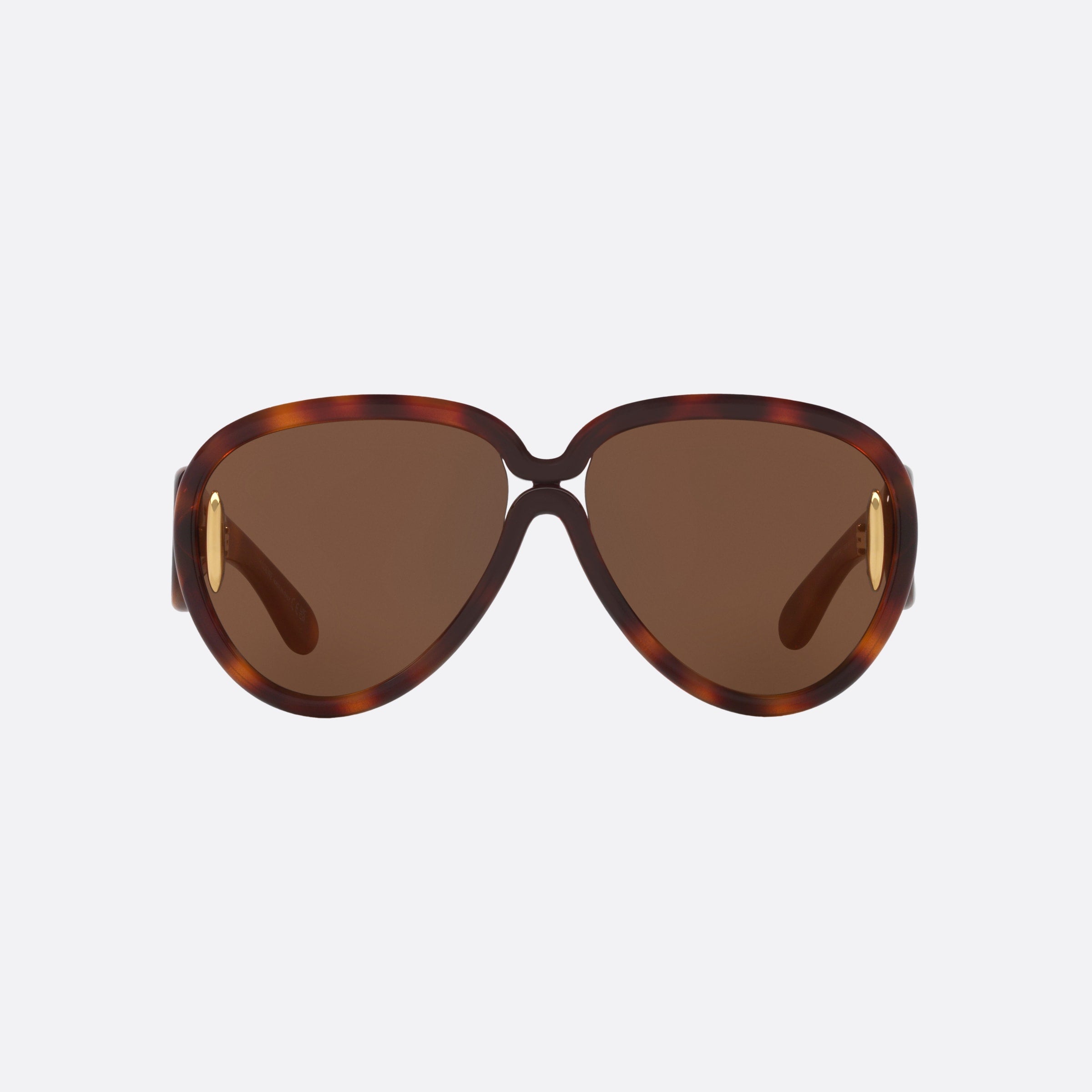 Loewe 65mm Paulas Ibiza Lw40132i 52g Tortoise Pilot Women Sunglasses - Side View