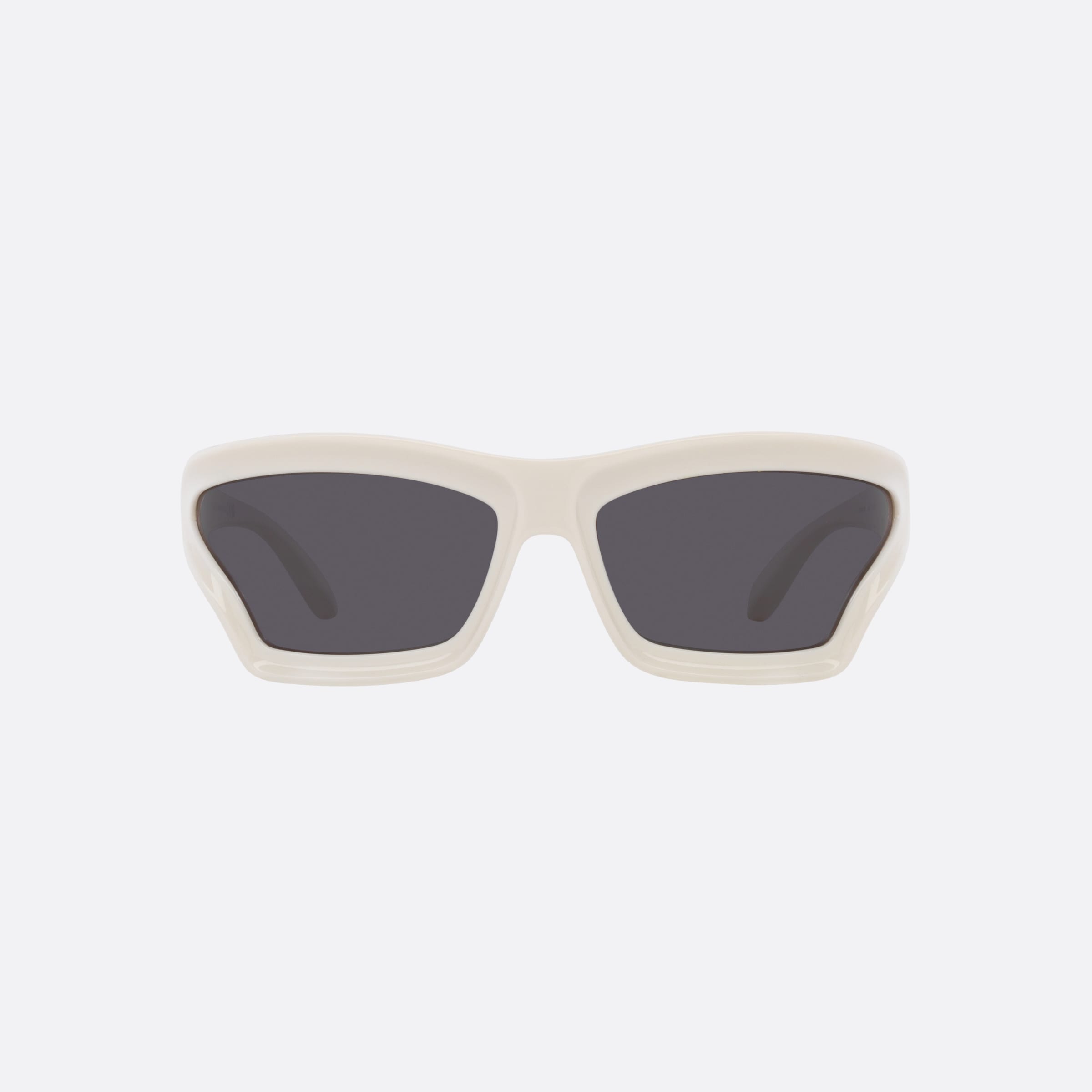 Loewe 70mm Paulas Ibiza Lw40143u 25a Beige Rectangle Women Sunglasses - Side View