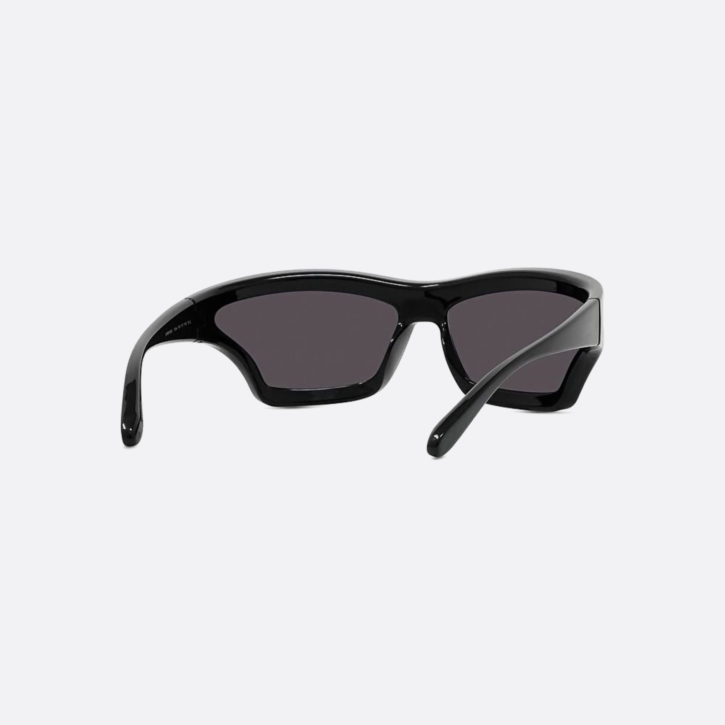 Loewe 70mm Signature 01a Black Shield Men Sunglasses - Additional Angle