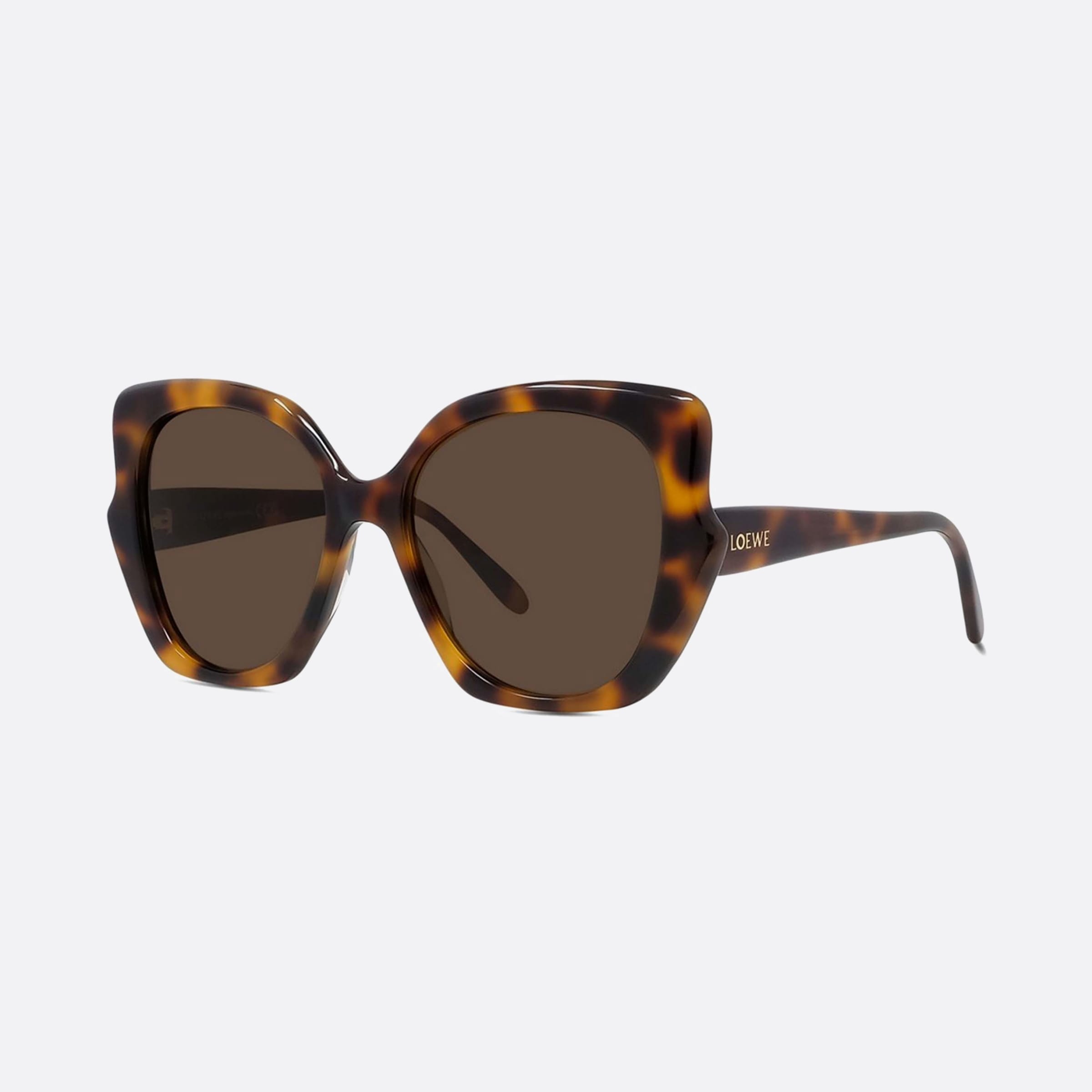 Loewe 55mm Thin Lw40133i 52e Tortoise Unisex Sunglasses - Main View