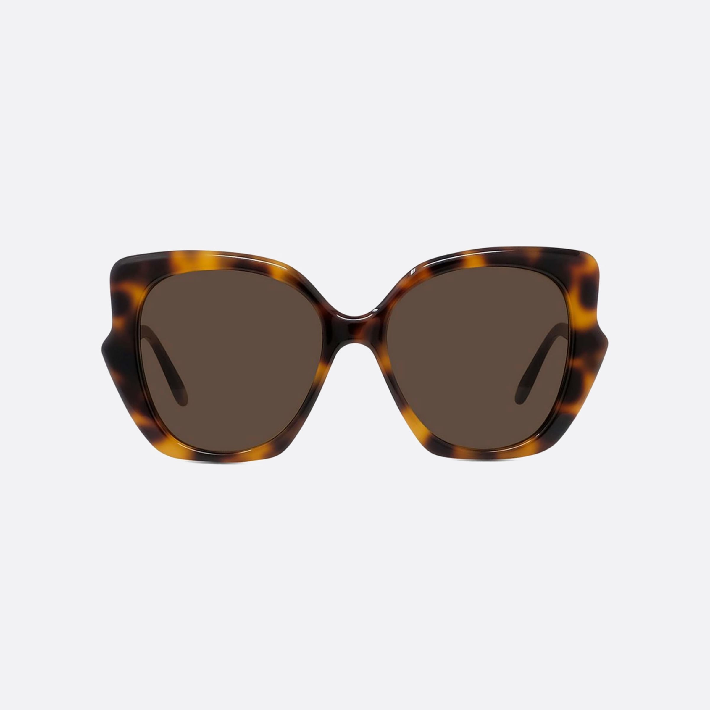 Loewe 55mm Thin Lw40133i 52e Tortoise Unisex Sunglasses - Side View