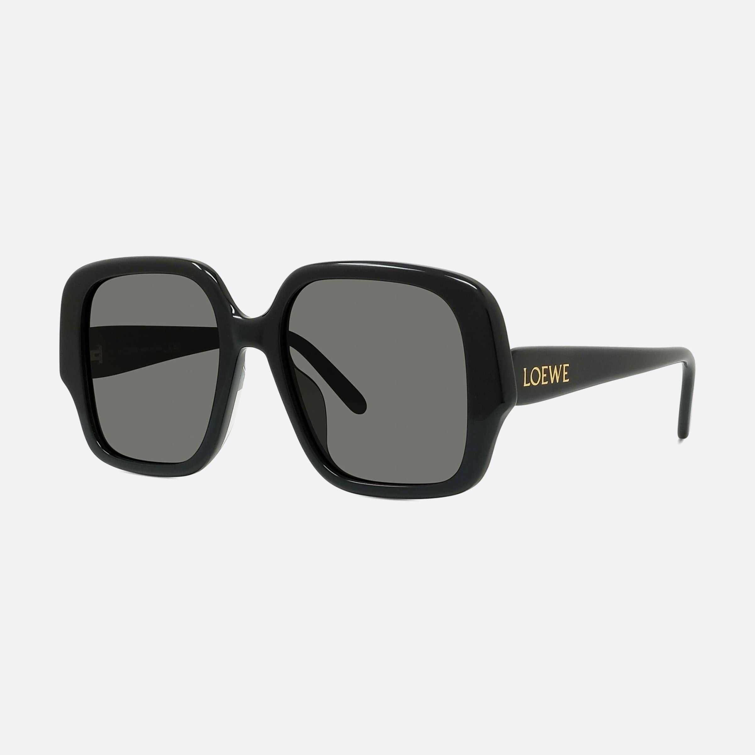 Loewe 54mm Thin Lw40134u 01a Black Geometric Women Sunglasses - Main View