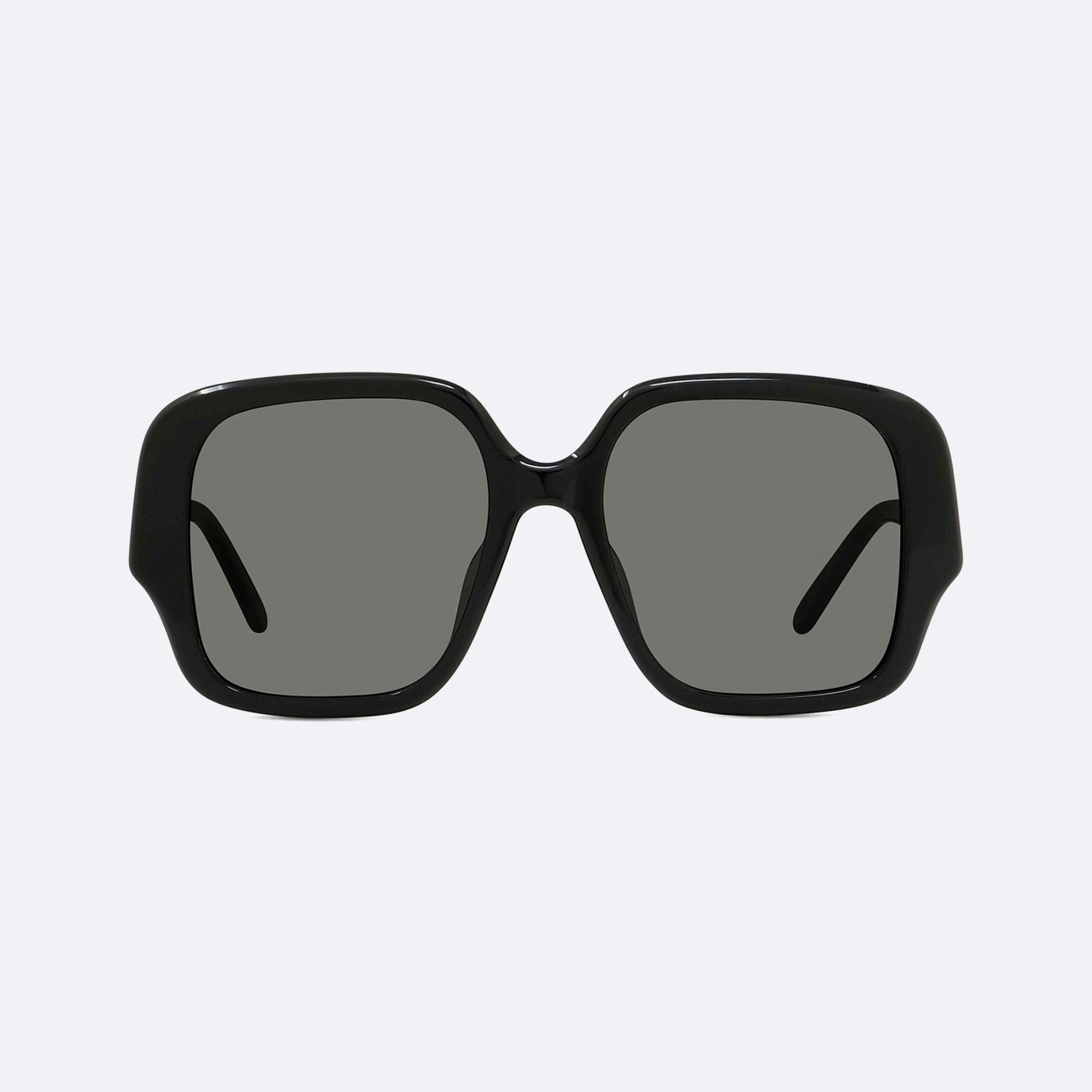 Loewe 54mm Thin Lw40134u 01a Black Geometric Women Sunglasses - Side View