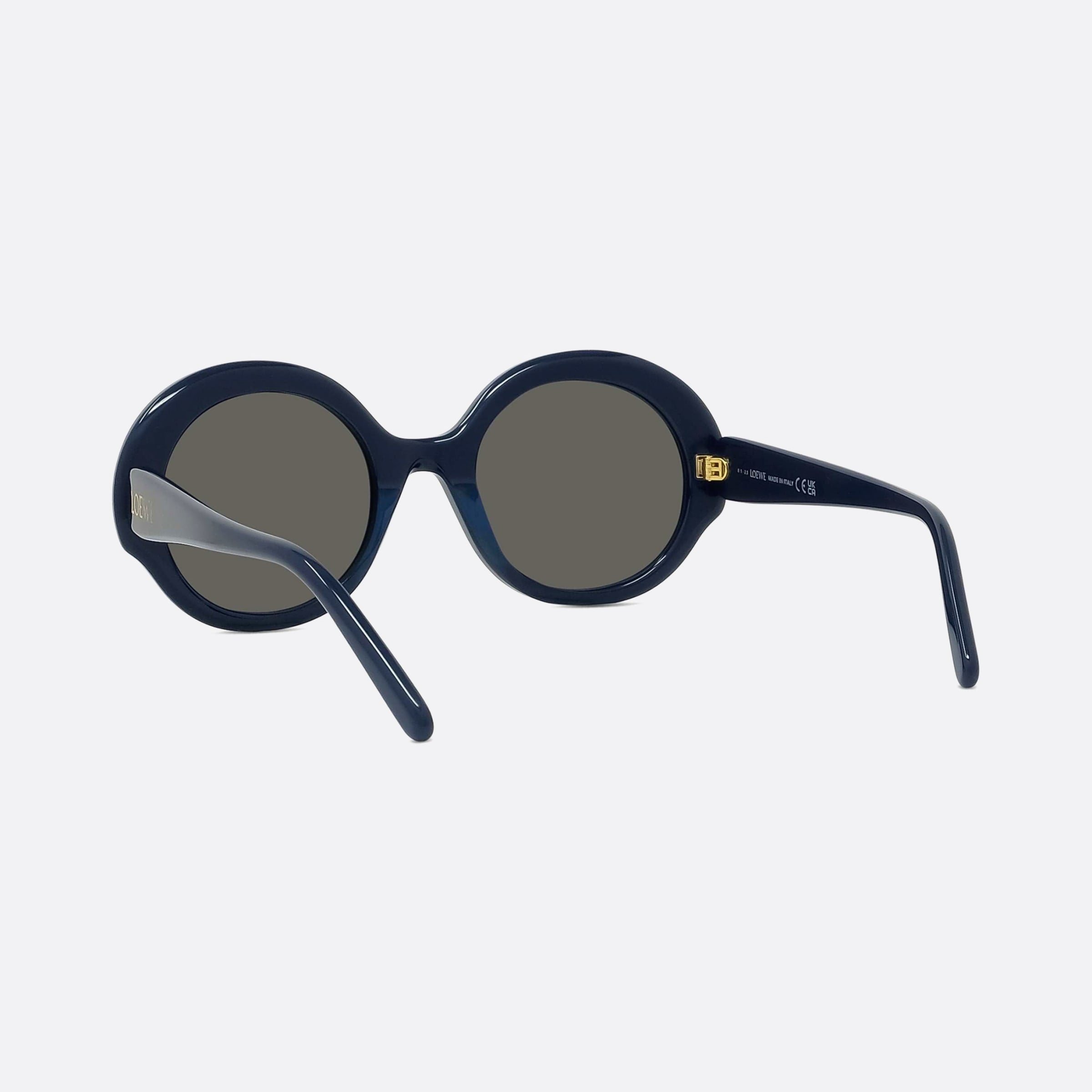 Loewe 52mm Thin Lw40135i 90a Blue Unisex Sunglasses - Lifestyle Shot