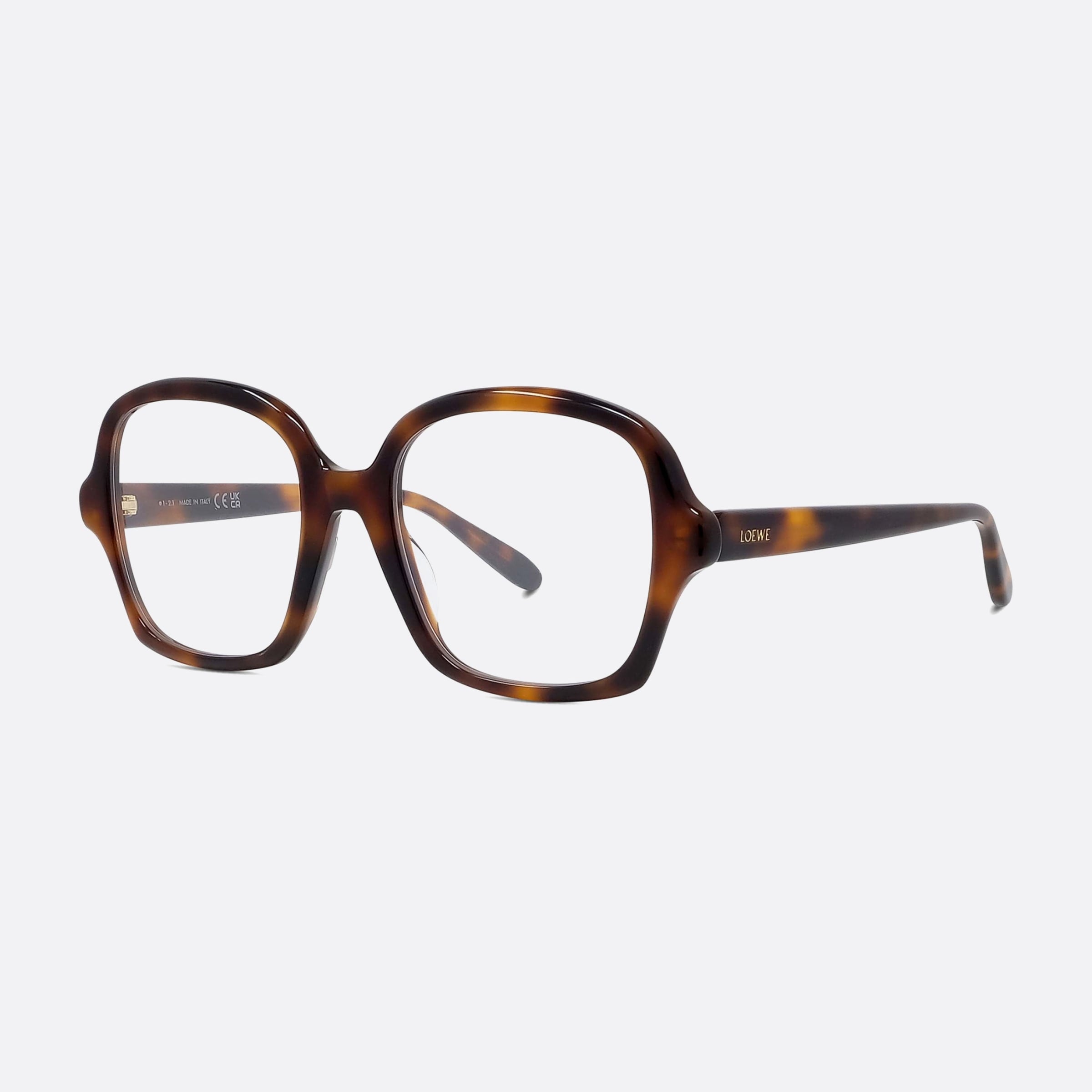 Loewe 52mm Thin Lw50070i Tortoise Women Eyeglasses - Main View