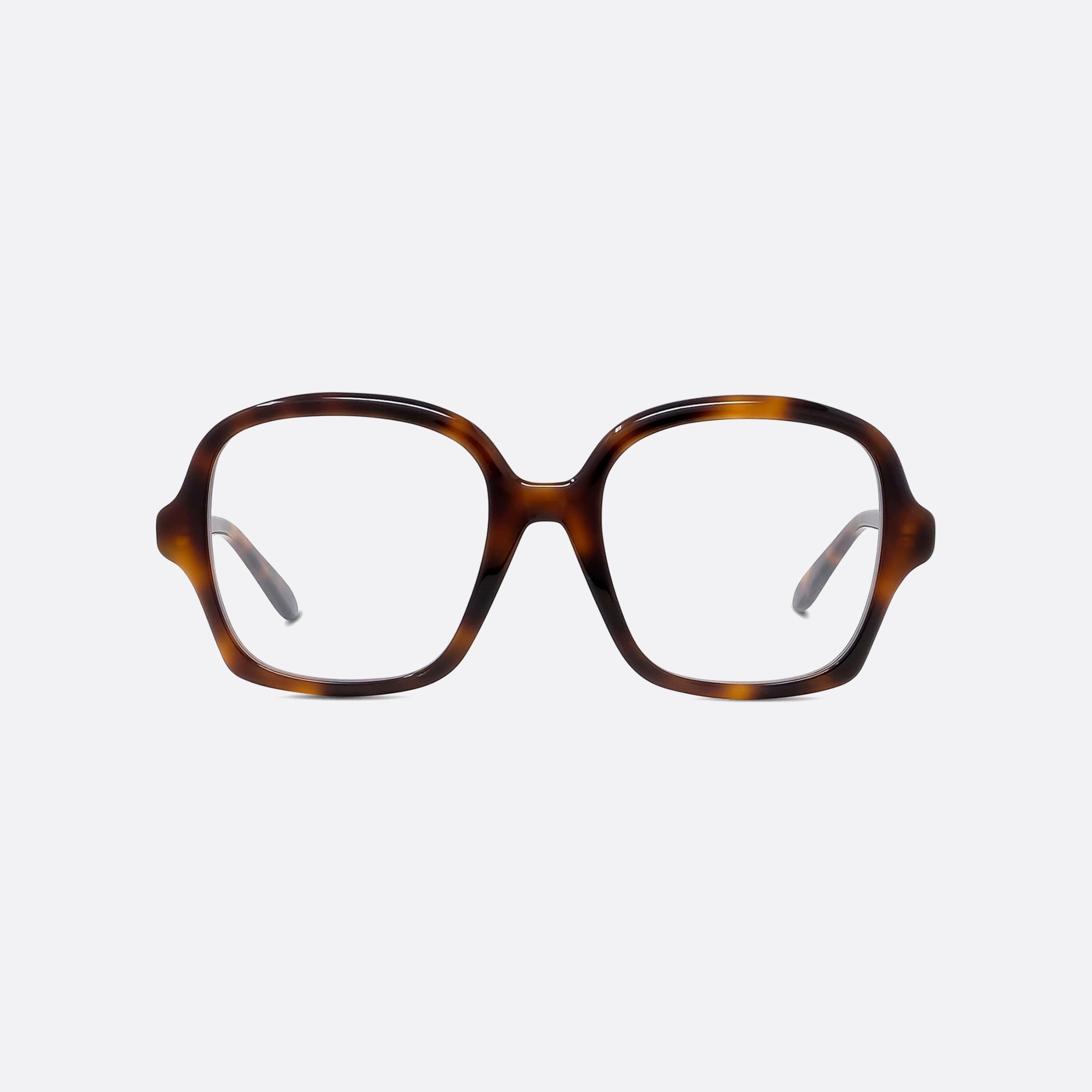 Loewe 52mm Thin Lw50070i Tortoise Women Eyeglasses - Side View