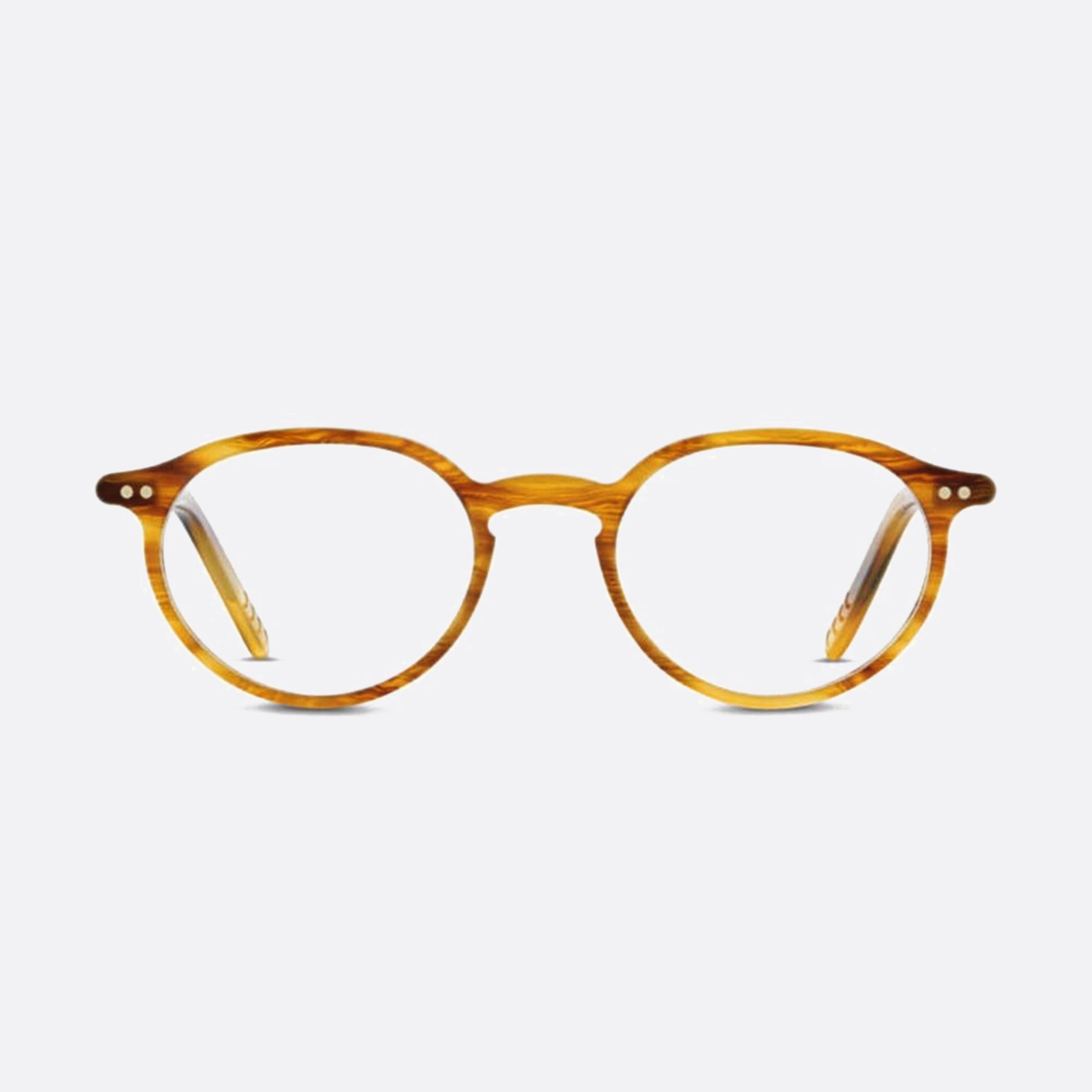 Lunor 46mm Havana Visor Unisex Eyeglasses - Main View