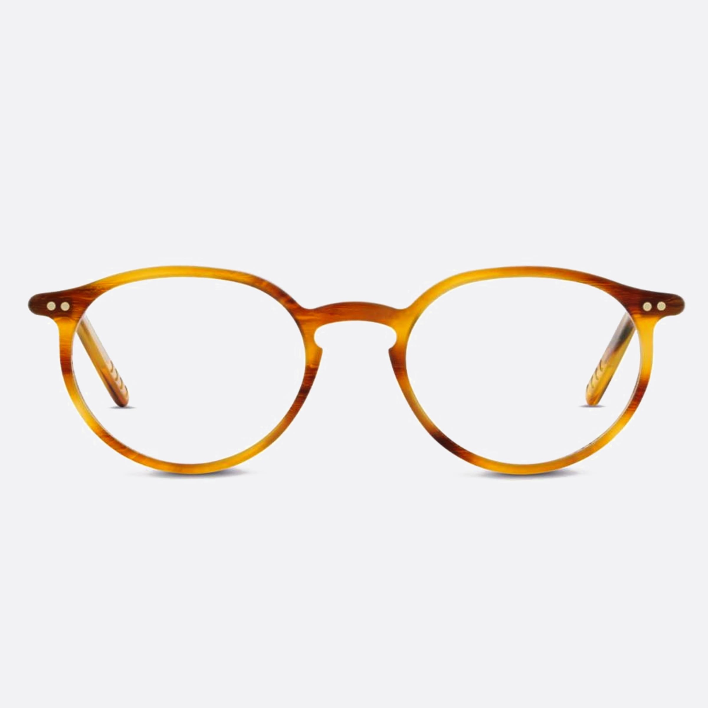 Lunor 48mm Havana Visor Unisex Eyeglasses - Main View