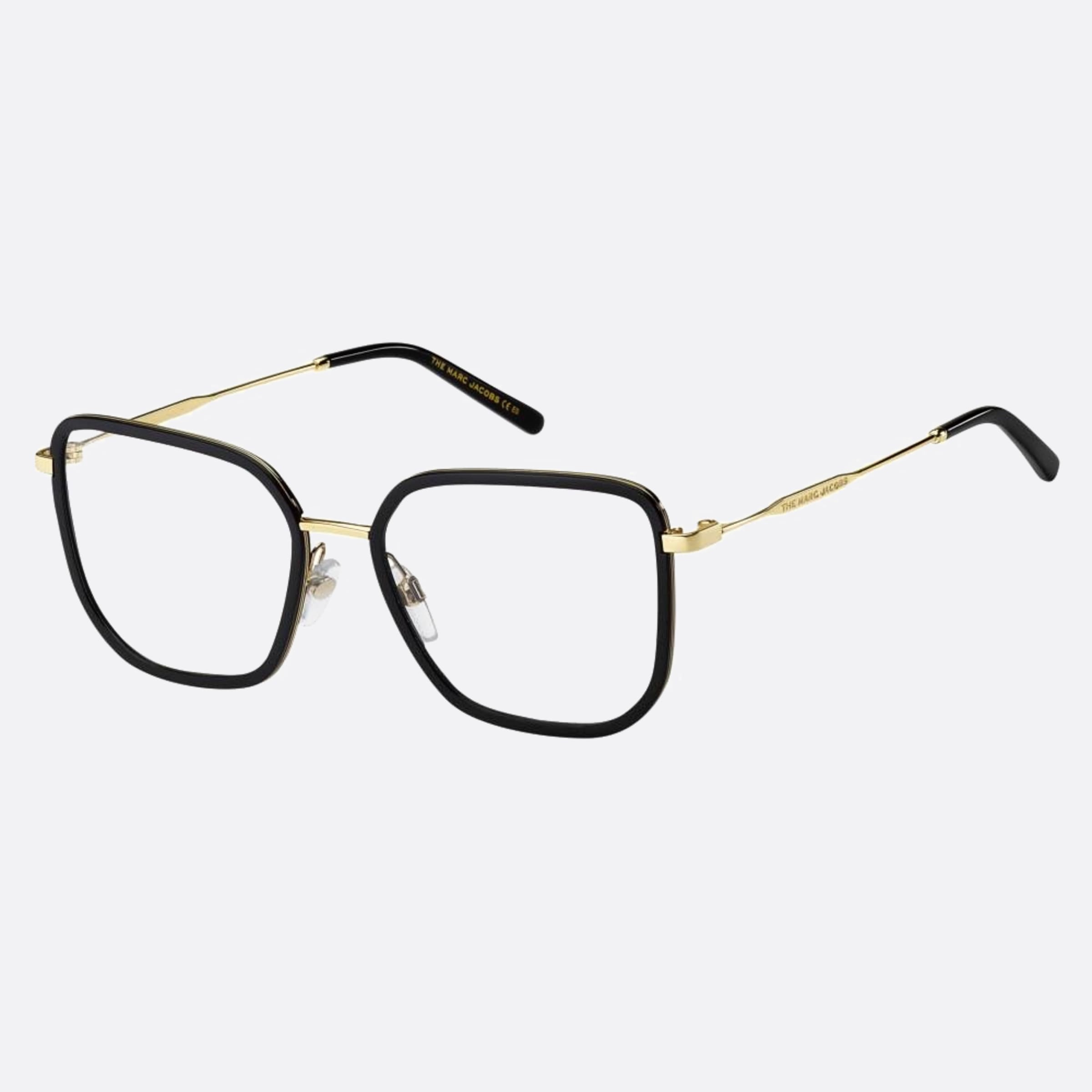 Marc 53mm Jacobs Marc Black Butterfly Women Eyeglasses - Side View