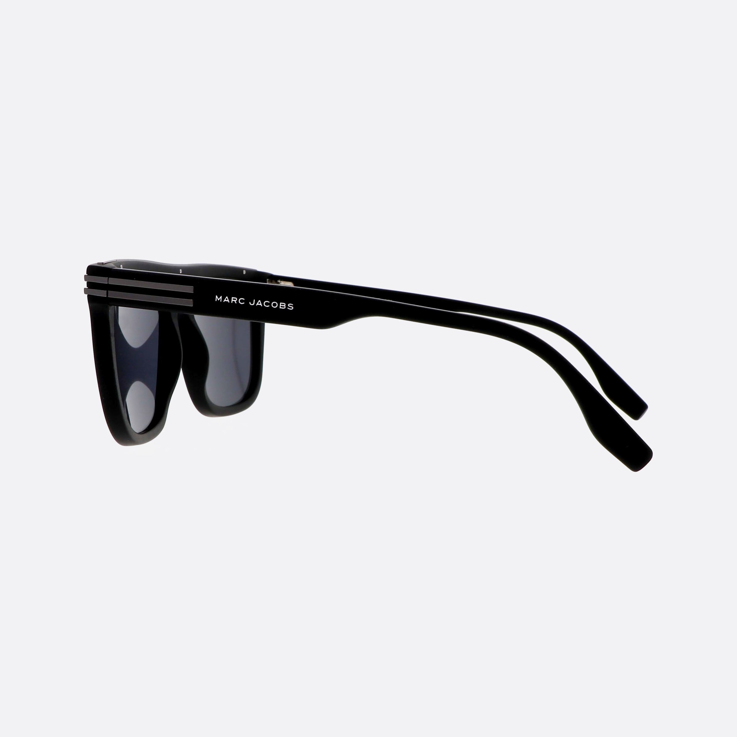 Marc 56mm Jacobs Marc 003ir Black Oval Men Sunglasses - Detail View