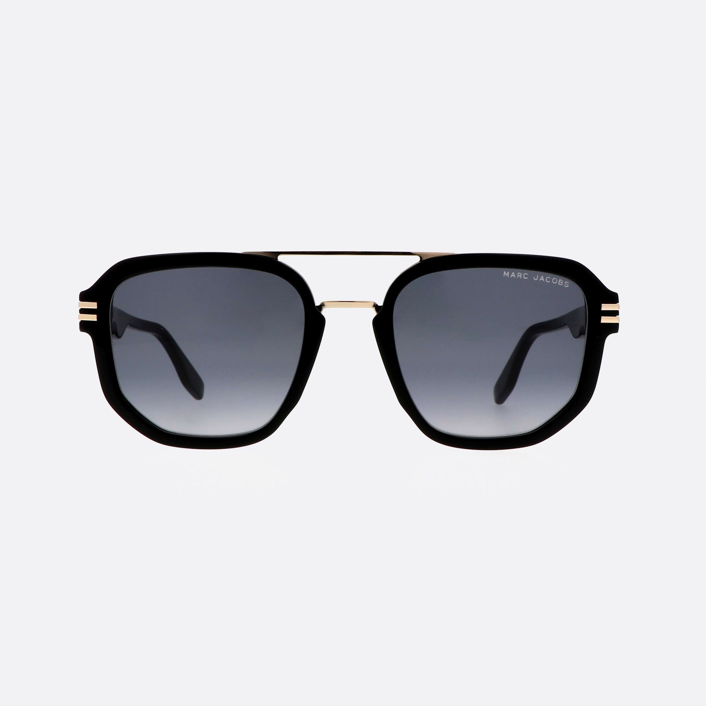 Marc 53mm Jacobs Marc Black Visor Men Sunglasses - Side View