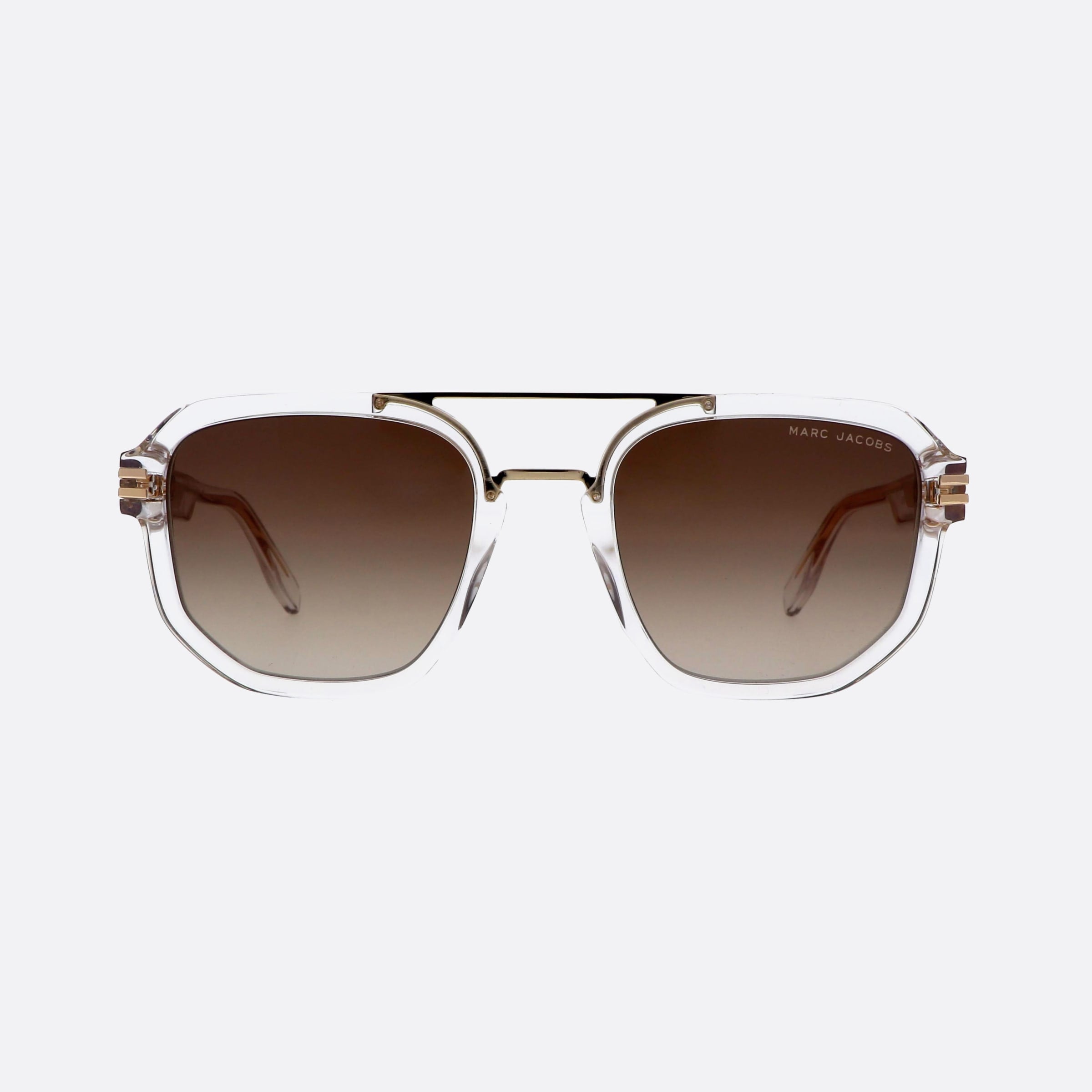 Marc 53mm Jacobs Marc 900ha Clear Oval Unisex Sunglasses - Side View