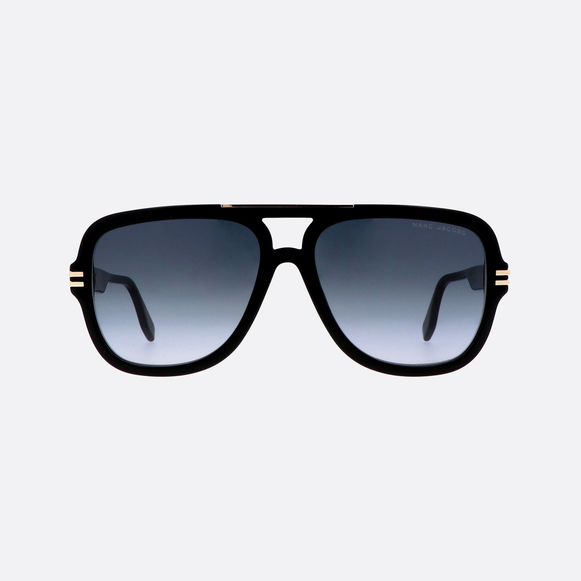Marc 58mm Jacobs Marc 8079o Black Pilot Unisex Sunglasses - Side View