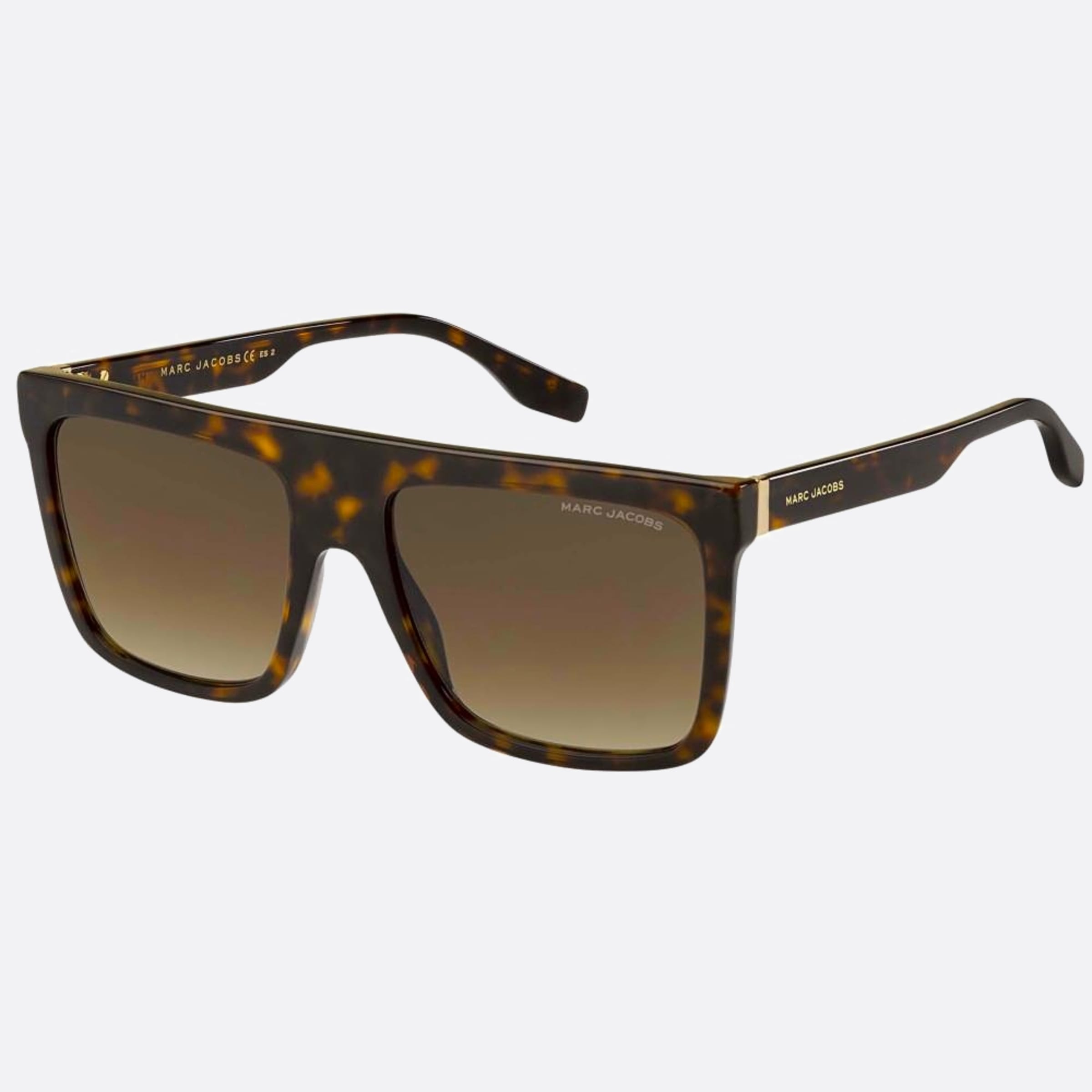 Marc 57mm Jacobs Marc Havana Geometric Men Sunglasses - Side View