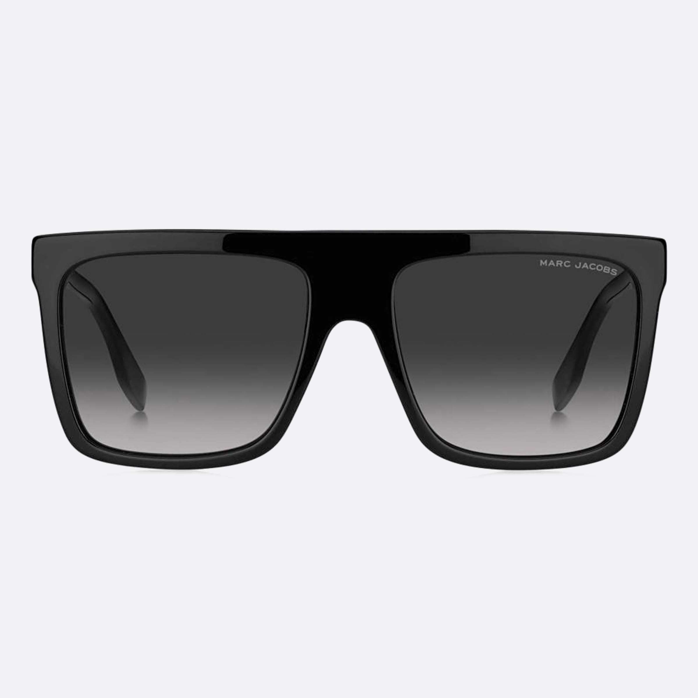 Marc 57mm Jacobs Marc Black Geometric Men Sunglasses - Main View