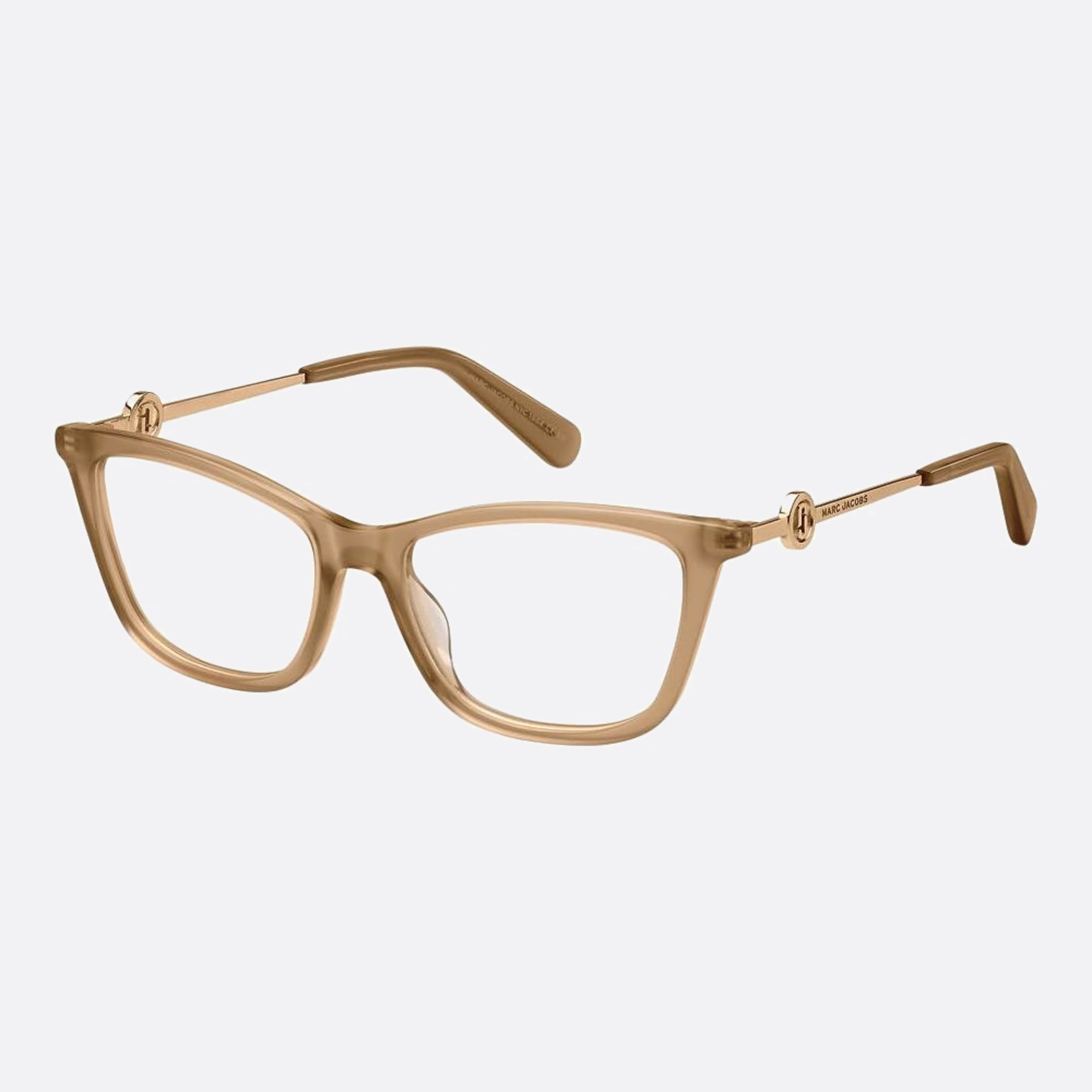 Marc 51mm Jacobs Marc 10a Brown Squared Women Eyeglasses - Side View