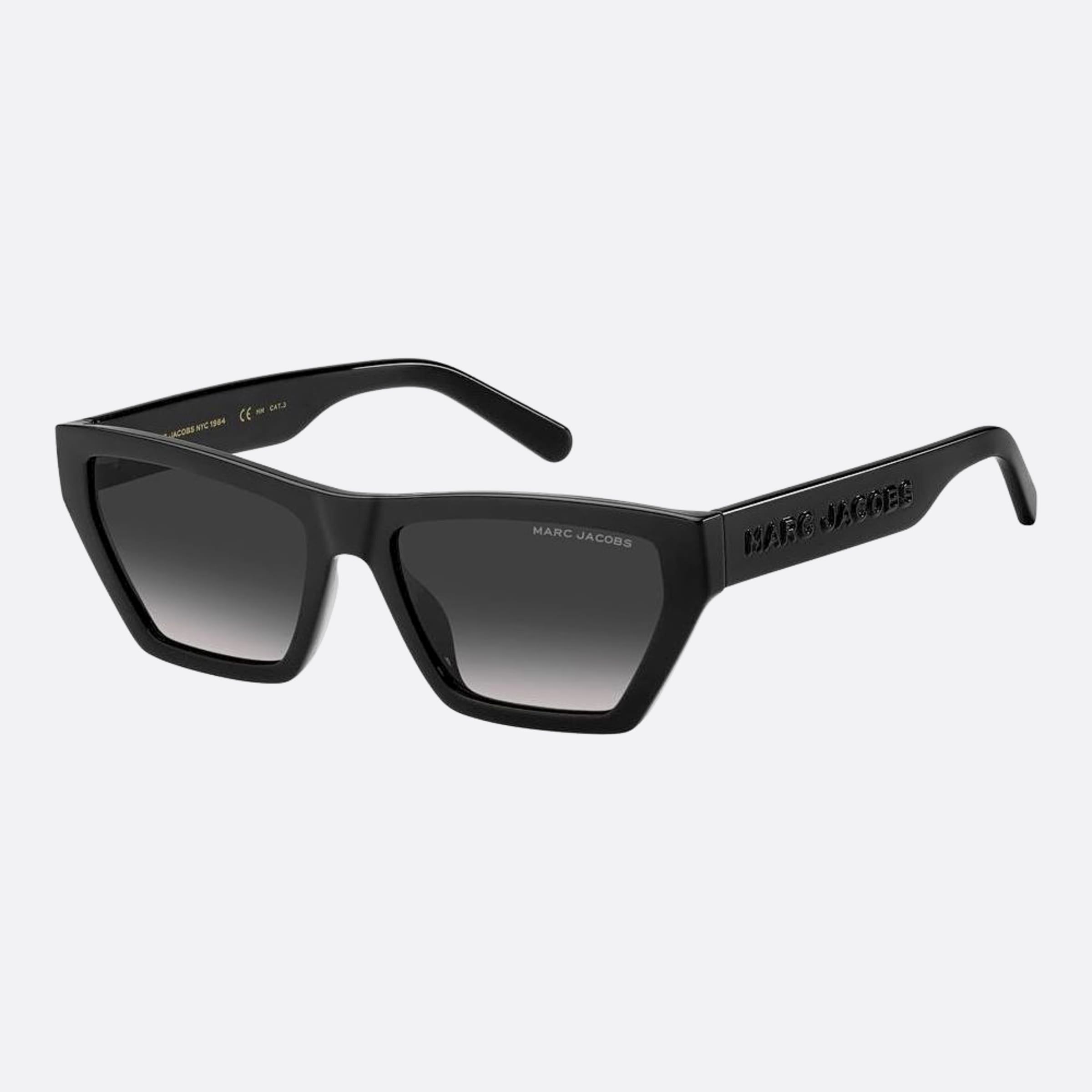 Marc 55mm Jacobs Marc Black Geometric Women Sunglasses - Side View