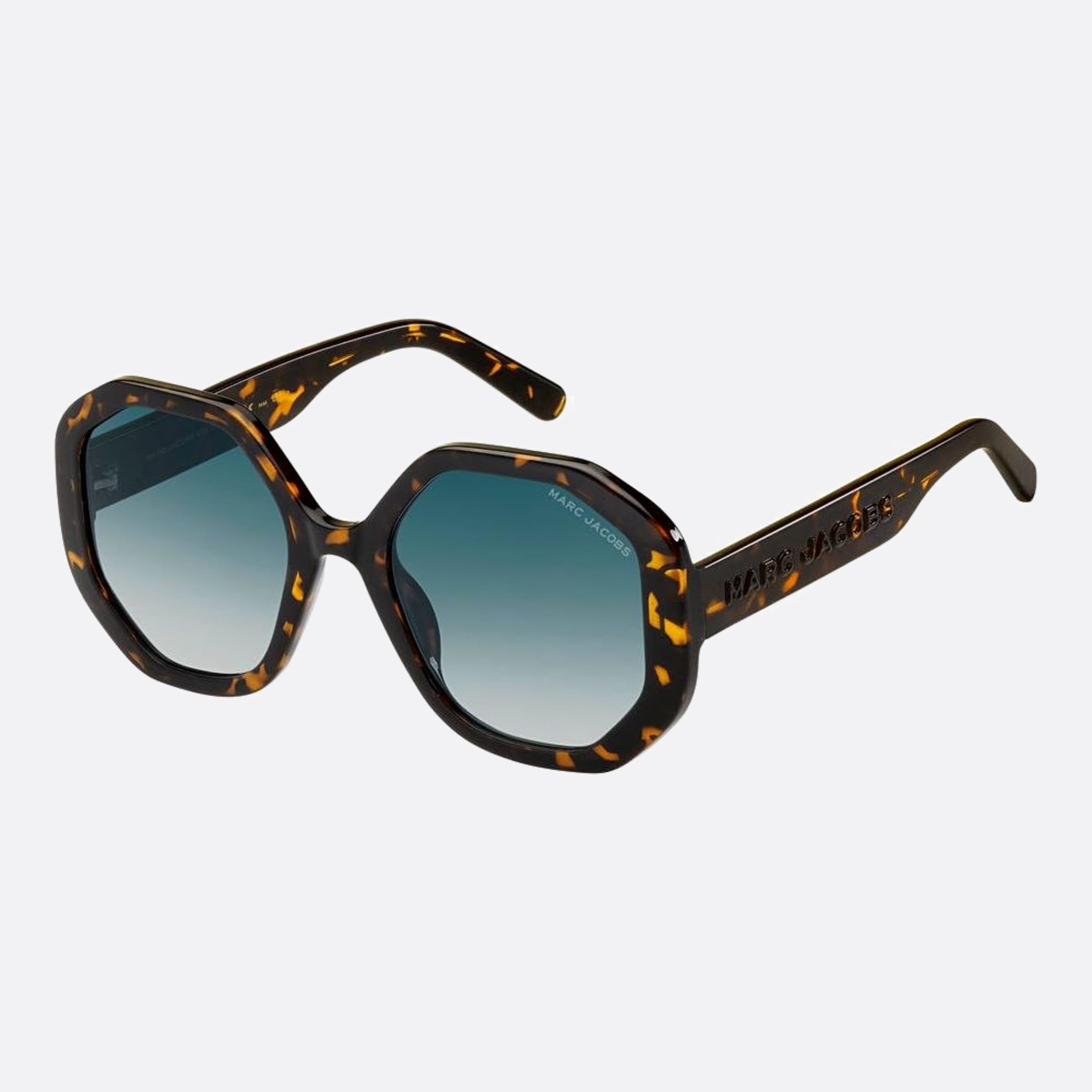 Marc 53mm Jacobs Marc Havana Geometric Women Sunglasses - Side View