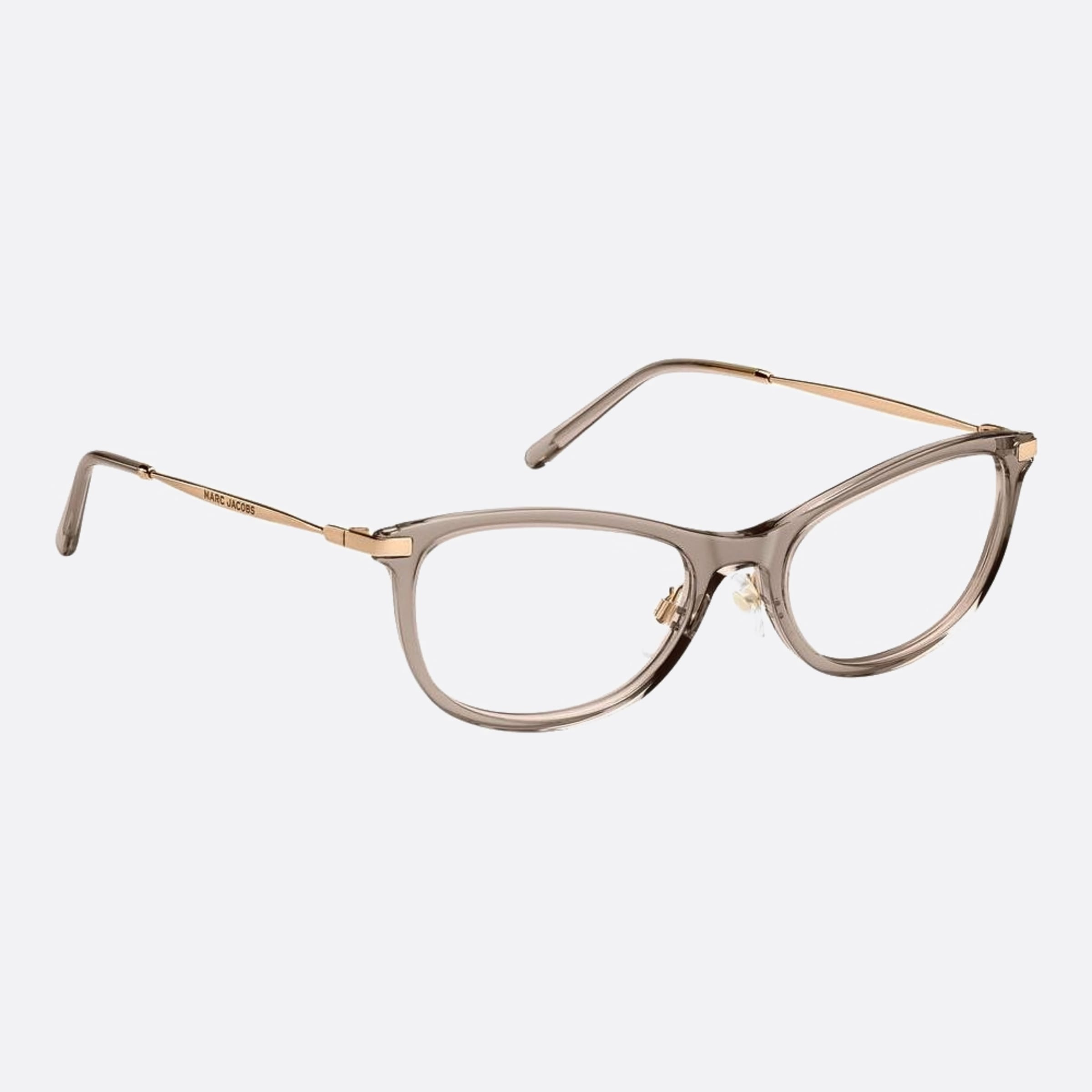 Marc 53mm Jacobs Marc 10a Brown Squared Women Eyeglasses - Detail View