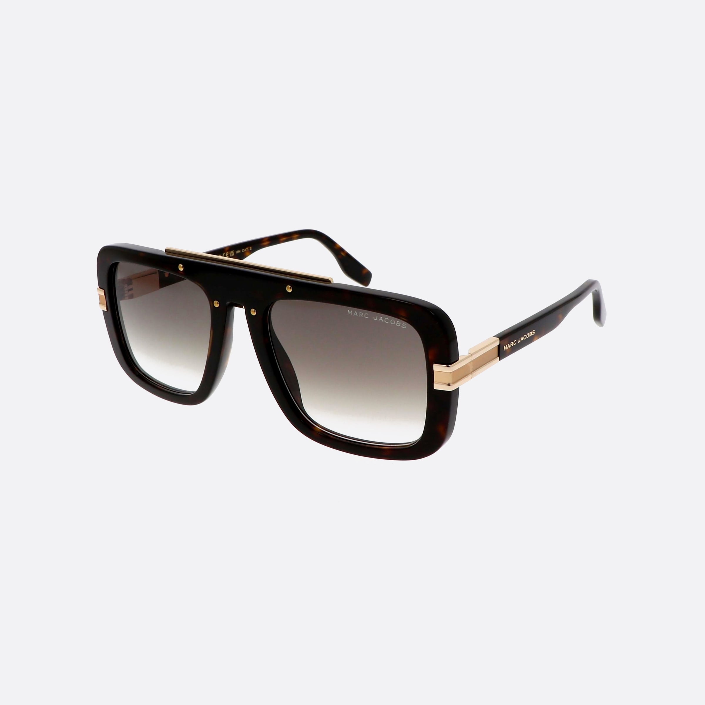 Marc 55mm Jacobs Marc 0869k Tortoise Pilot Men Sunglasses - Main View