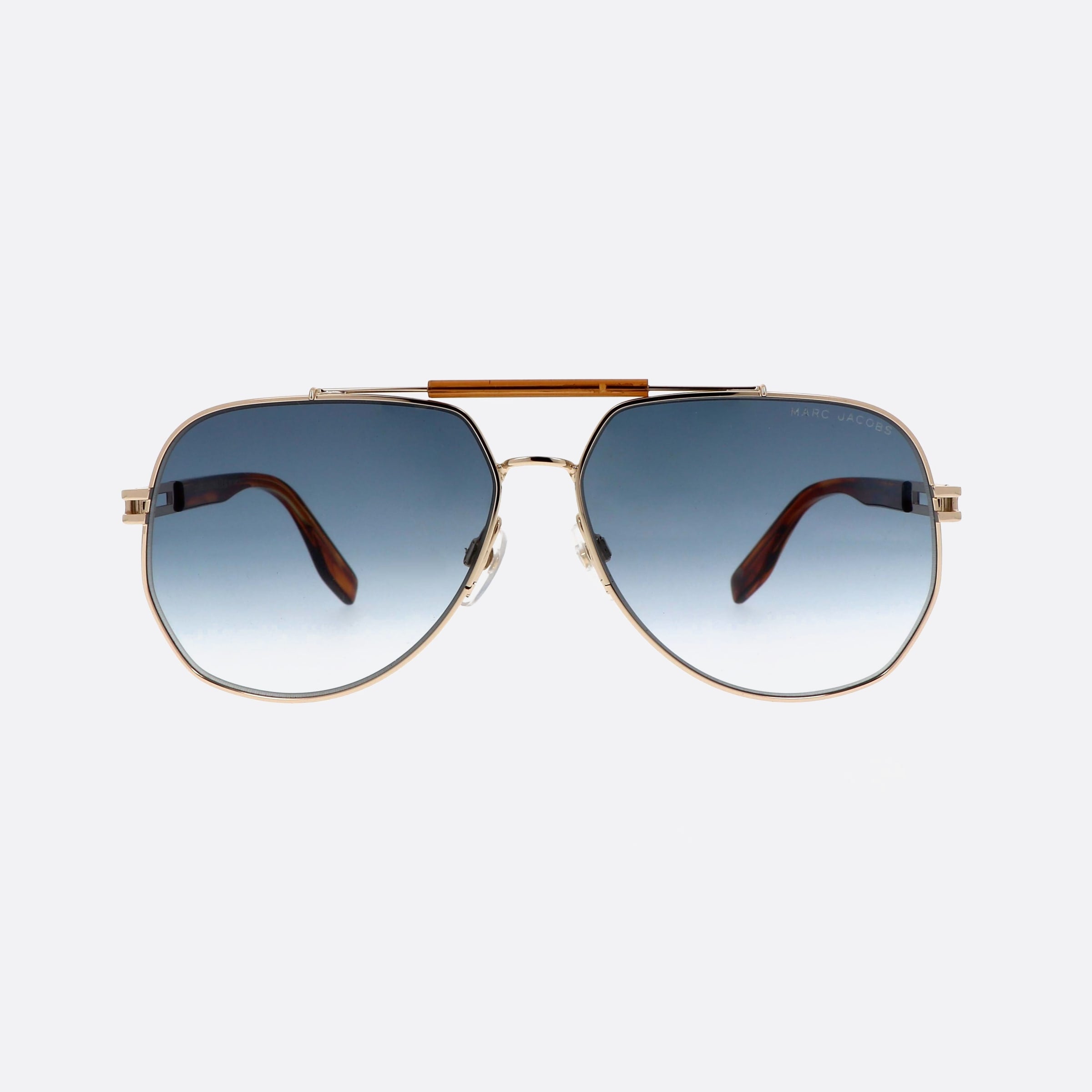 Marc 61mm Jacobs Marc Hr308 Gold Pilot Men Sunglasses - Side View