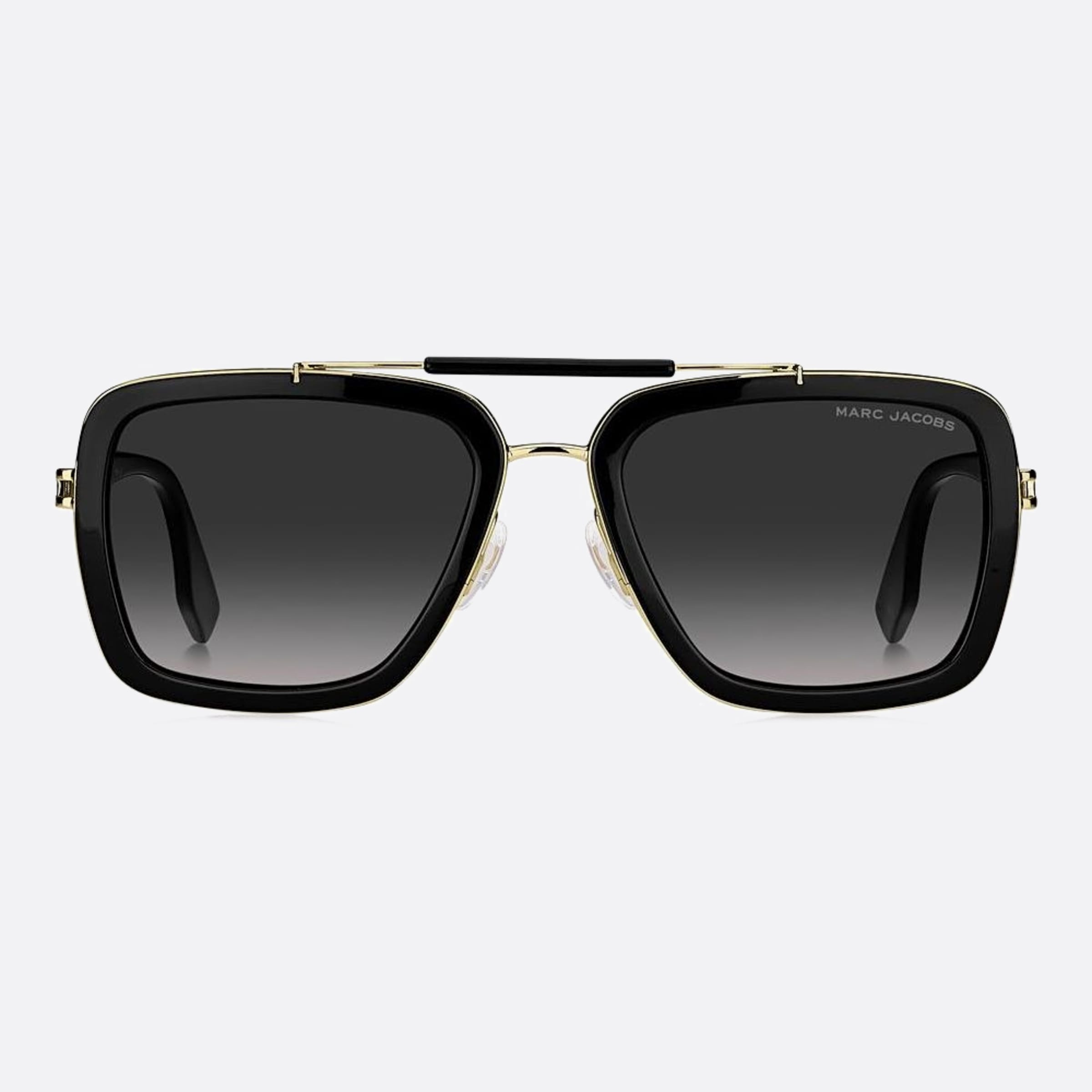 Marc 55mm Jacobs Marc Black Geometric Men Sunglasses - Main View