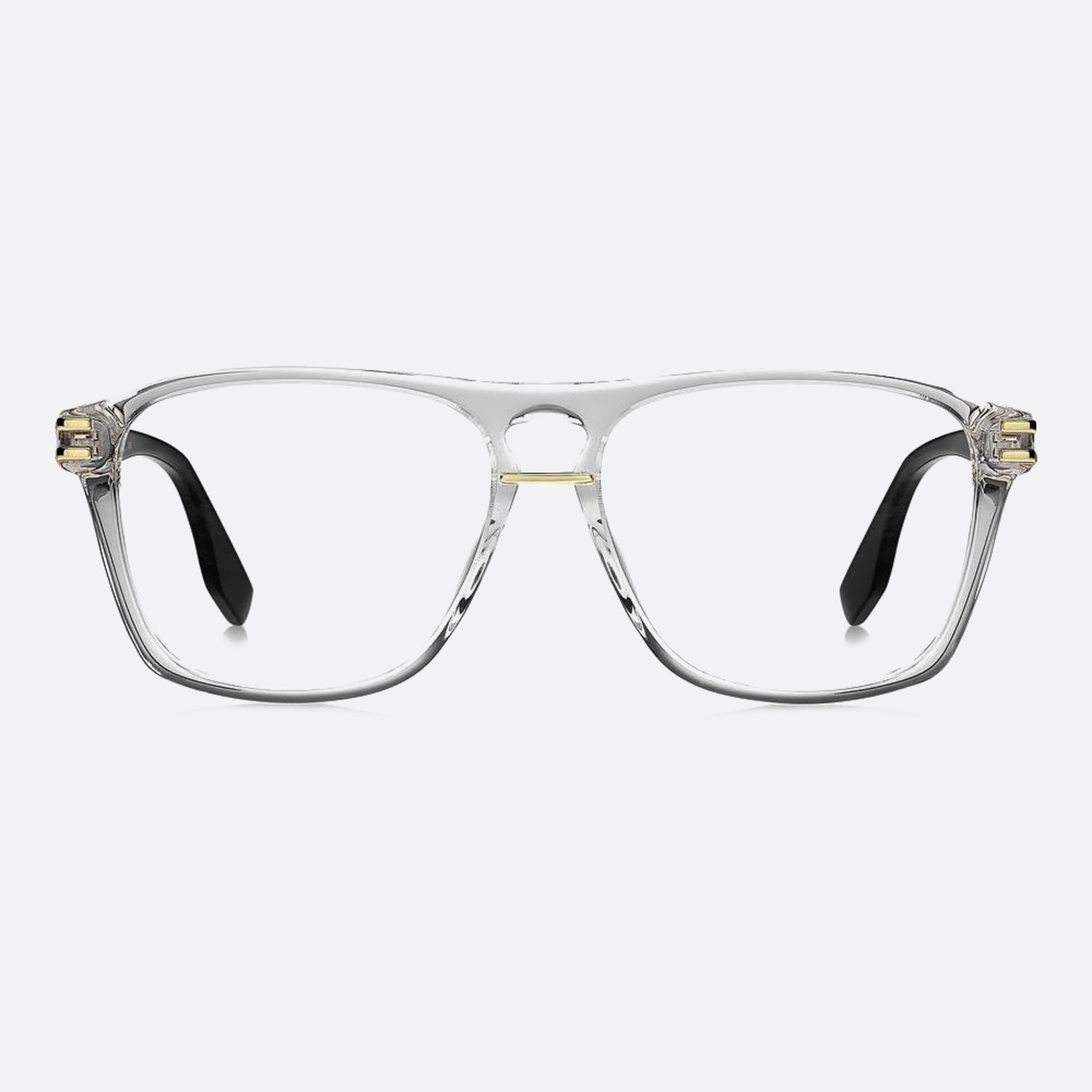 Marc 56mm Jacobs Marc Transparent Squared Men Eyeglasses - Main View