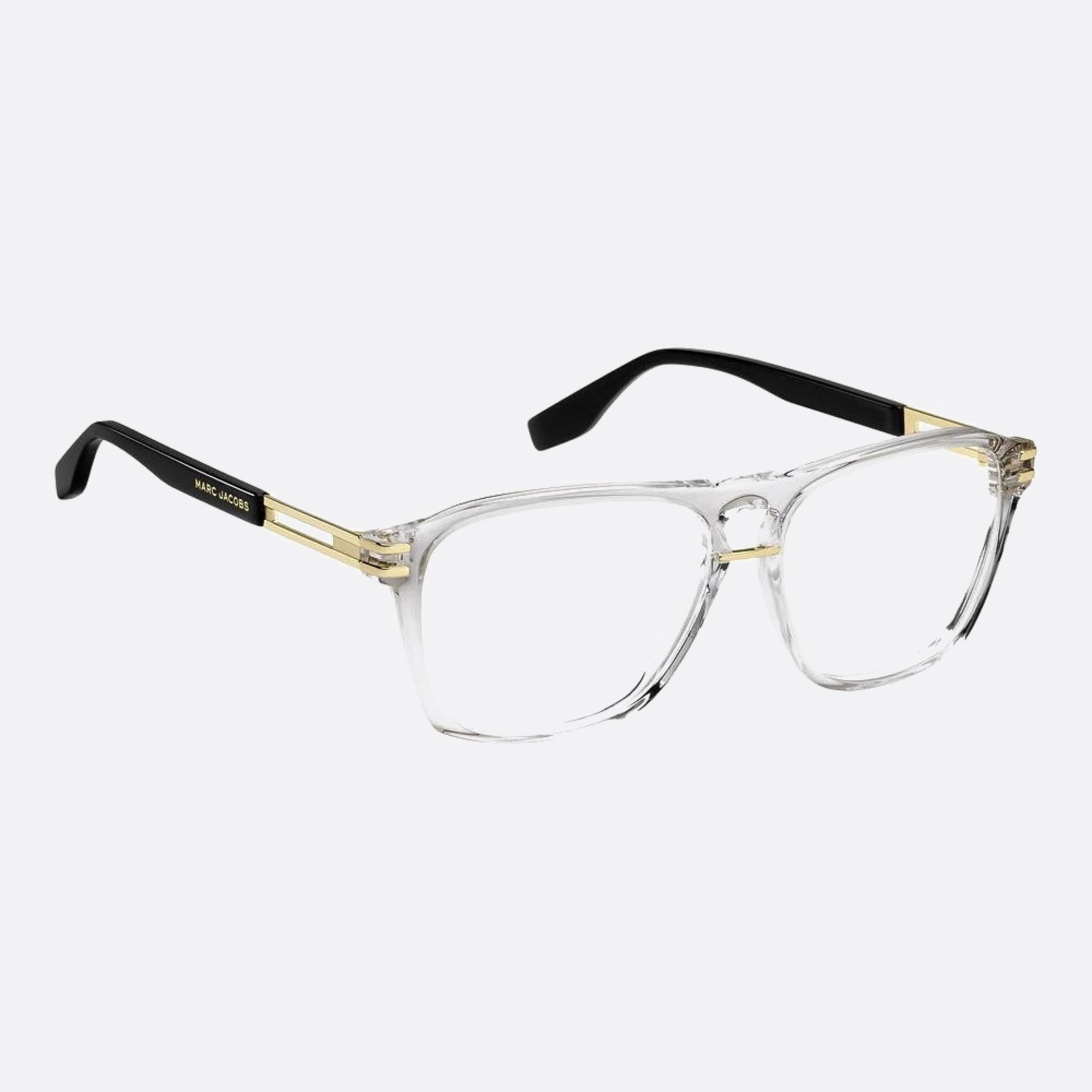 Marc 56mm Jacobs Marc Transparent Squared Men Eyeglasses - Detail View
