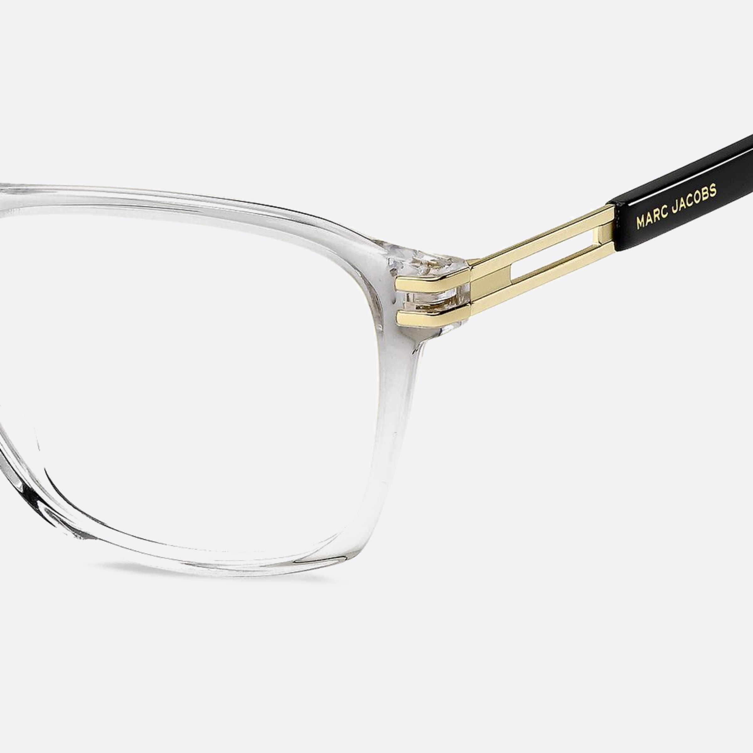 Marc 56mm Jacobs Marc Transparent Squared Men Eyeglasses - Lifestyle Shot