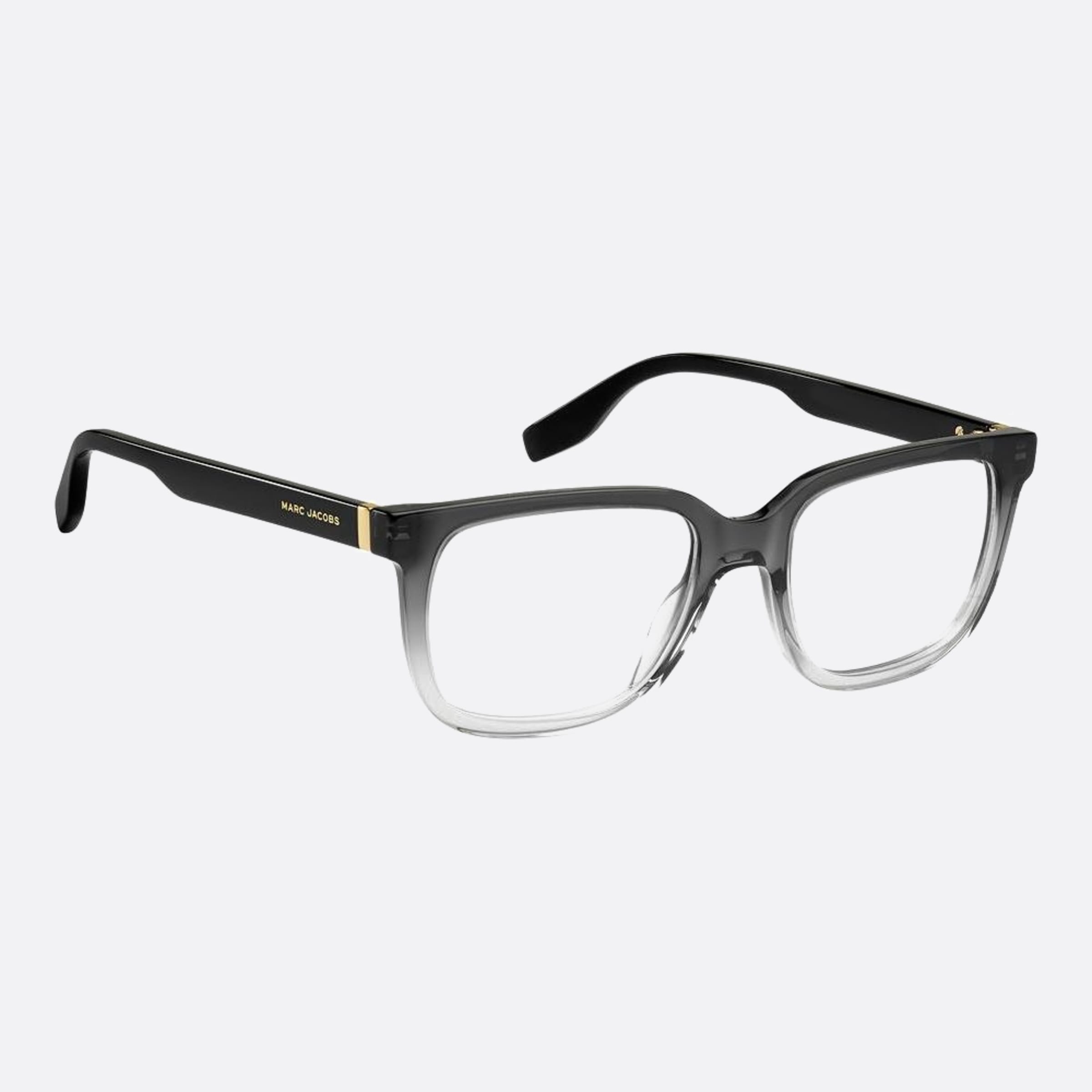 Marc 53mm Jacobs Marc 7c5 Black Squared Men Eyeglasses - Detail View