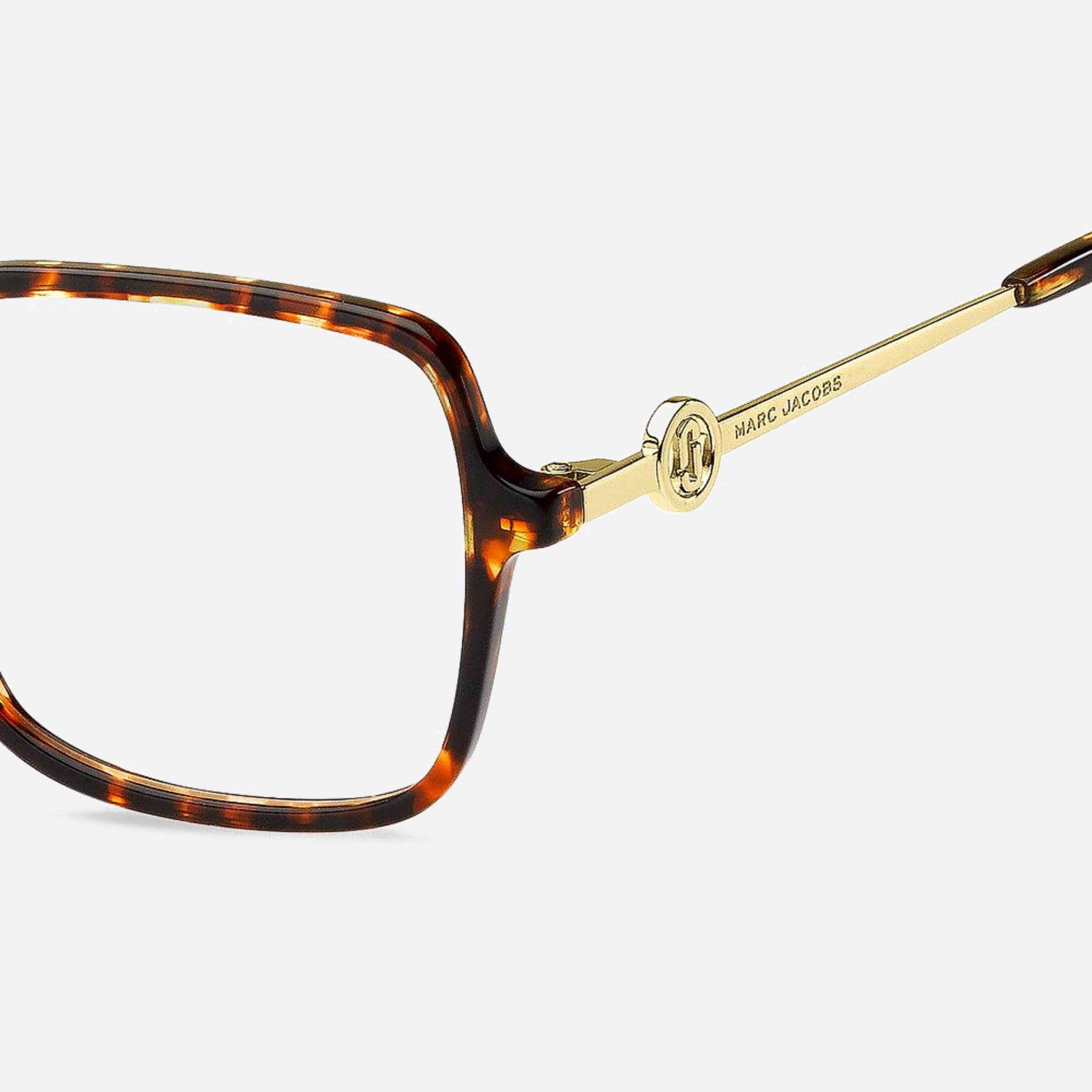 Marc 54mm Jacobs Marc Havana Squared Women Eyeglasses - Detail View