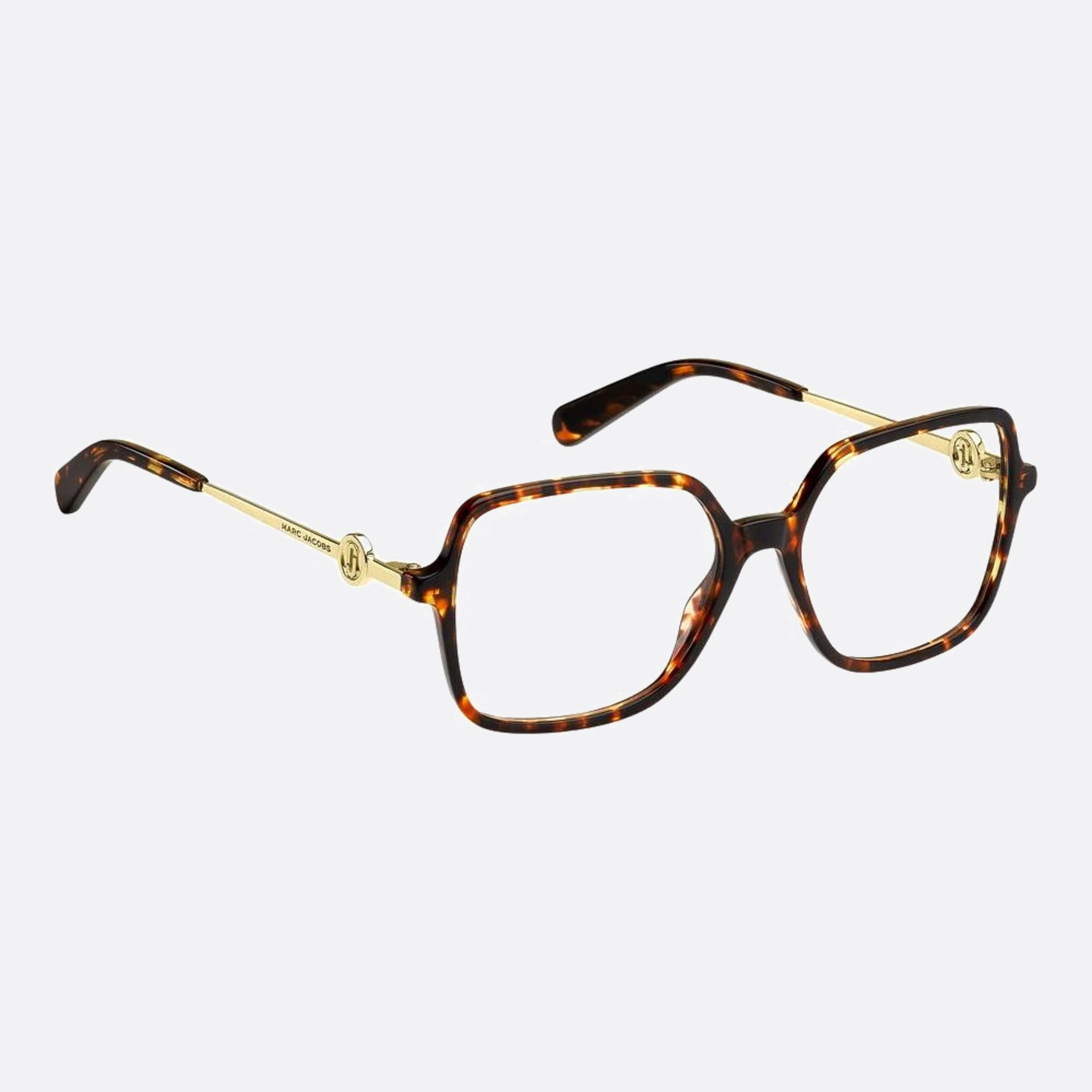 Marc 54mm Jacobs Marc Havana Squared Women Eyeglasses - Lifestyle Shot