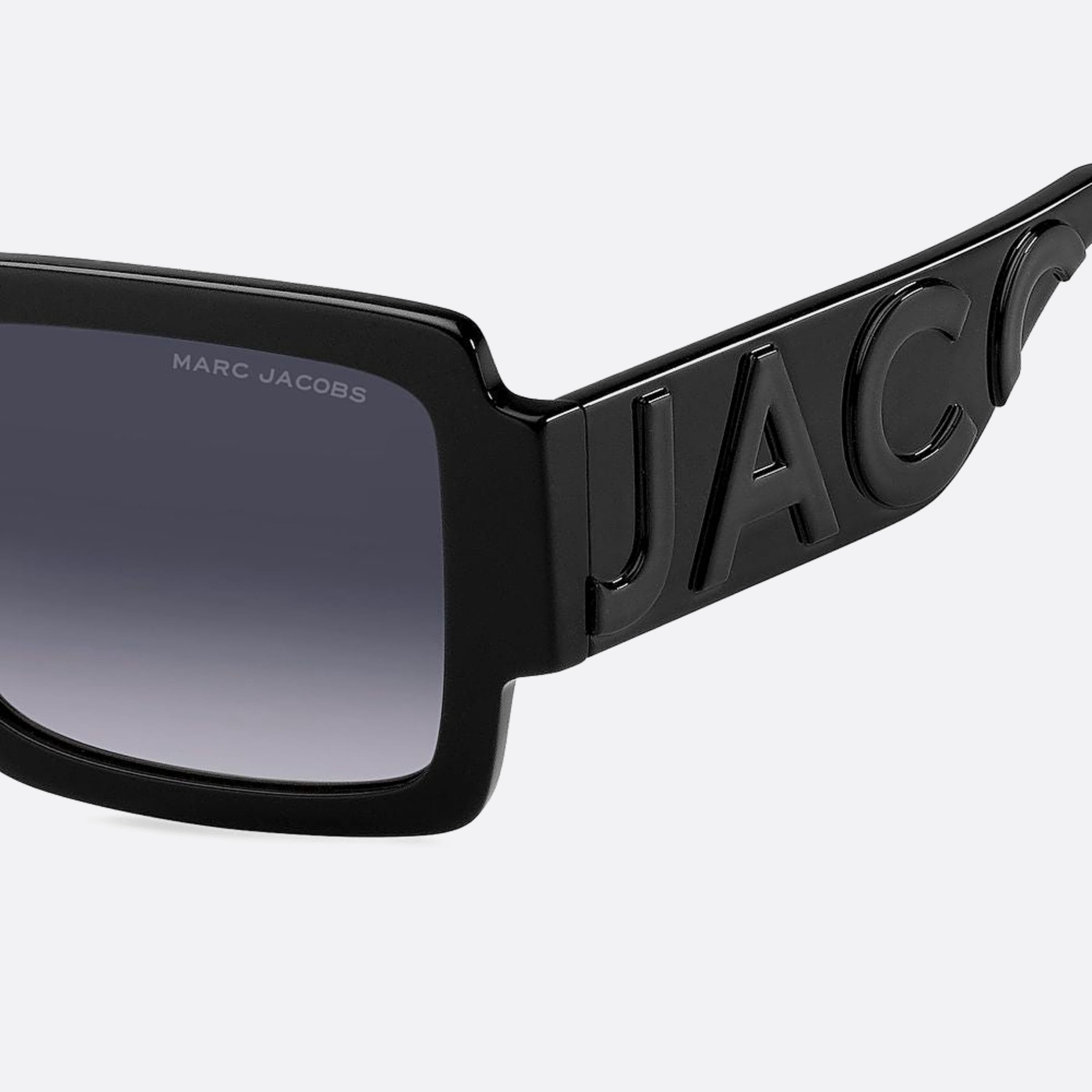 Marc 55mm Jacobs Marc 08a Black Squared Women Sunglasses - Detail View