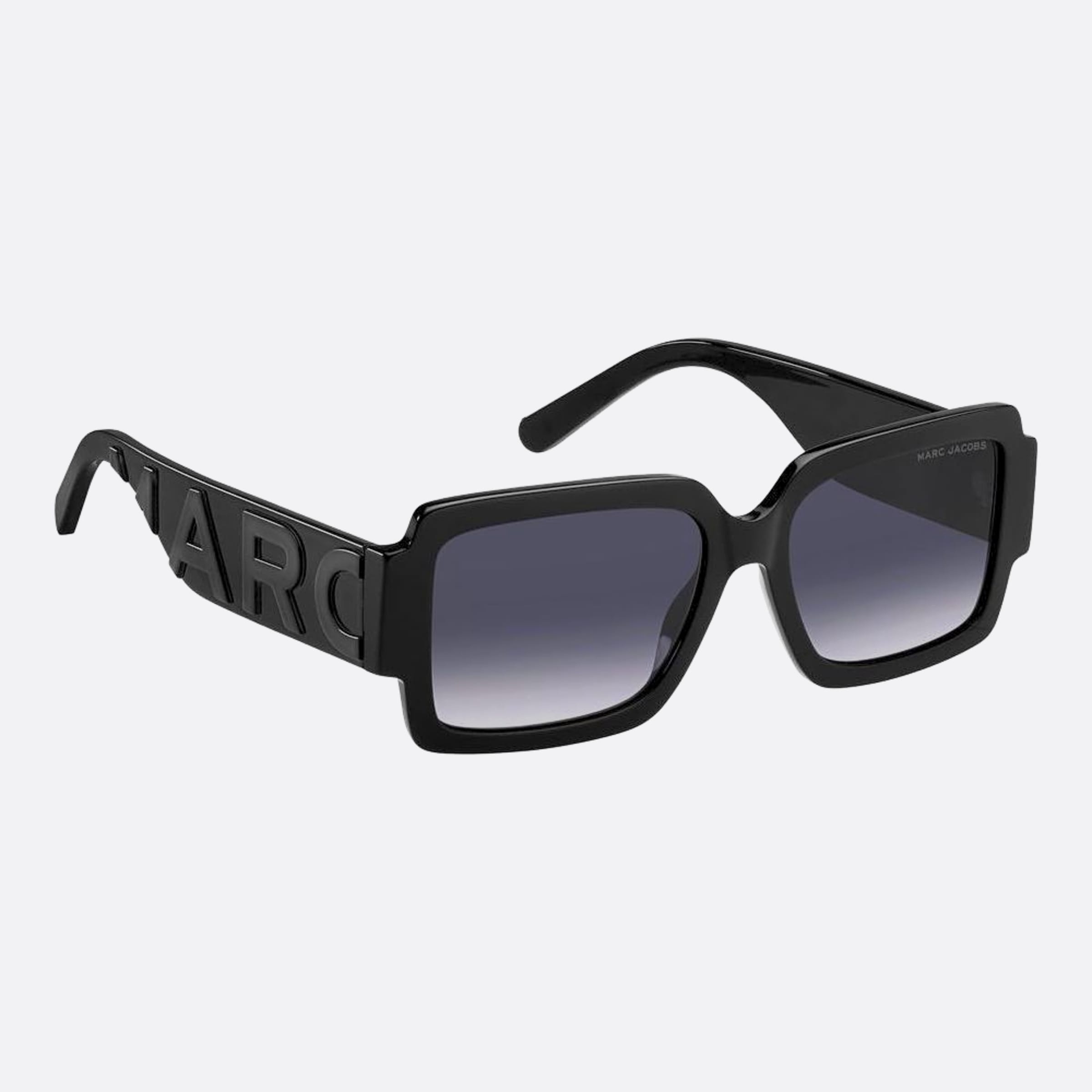 Marc 55mm Jacobs Marc 08a Black Squared Women Sunglasses - Additional Angle