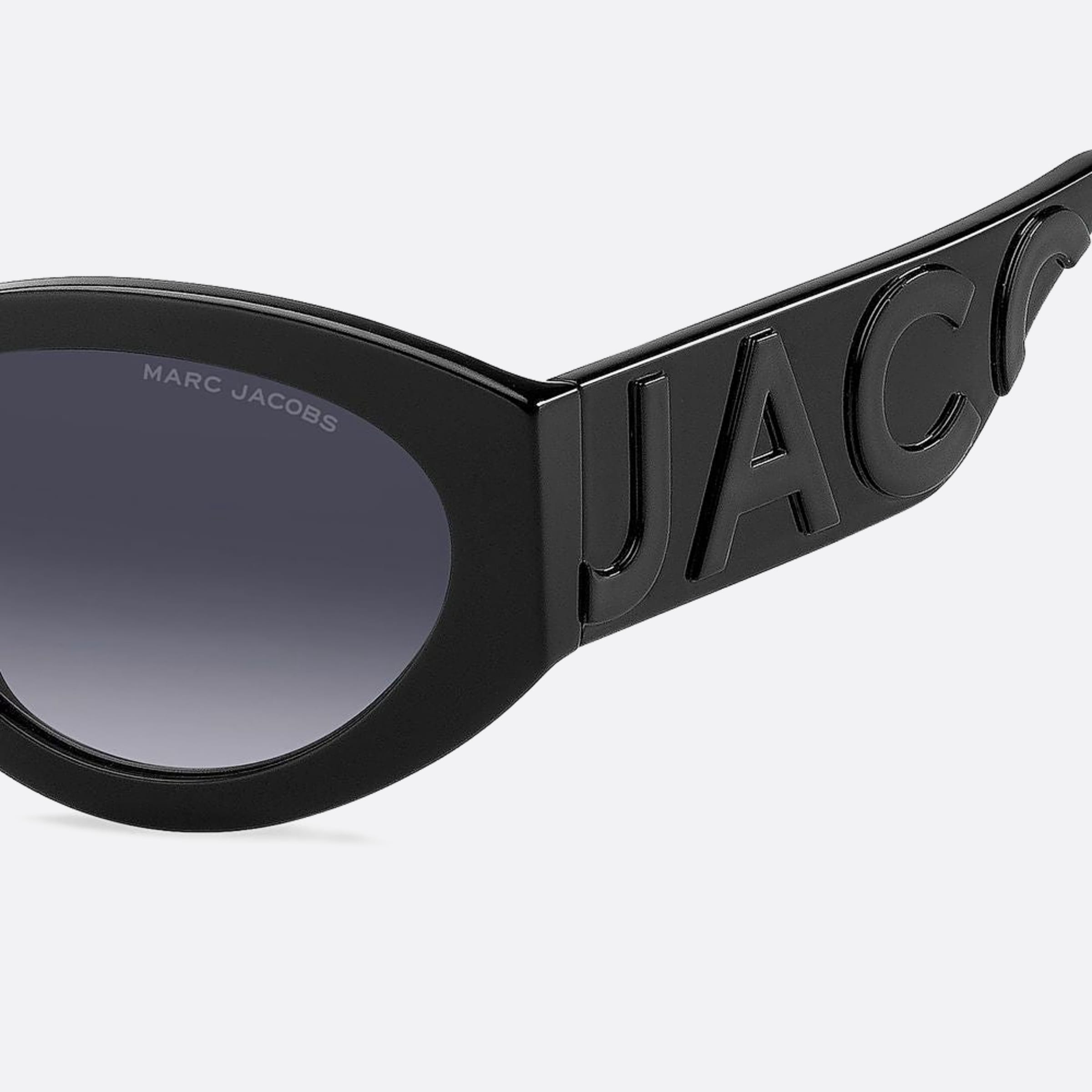 Marc 54mm Jacobs Marc 08a Black Squared Women Sunglasses - Additional Angle