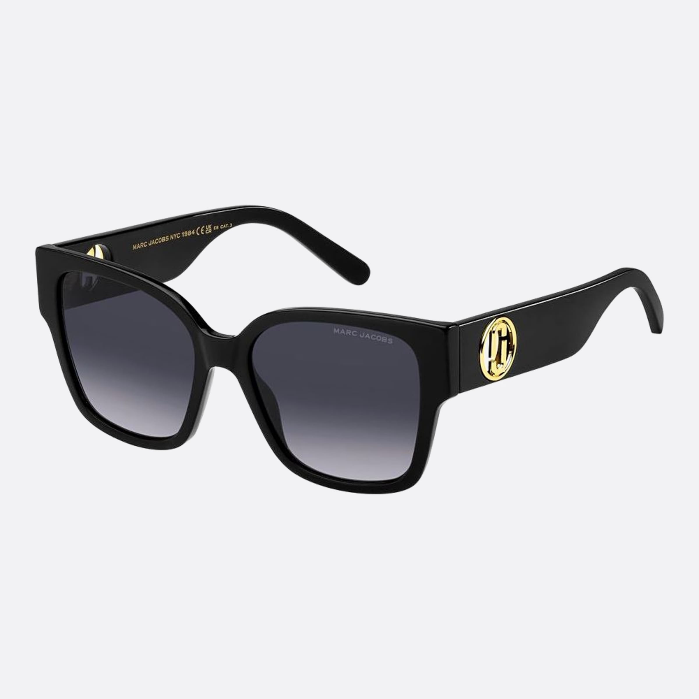 Marc 54mm Jacobs Marc Black Squared Women Sunglasses - Side View