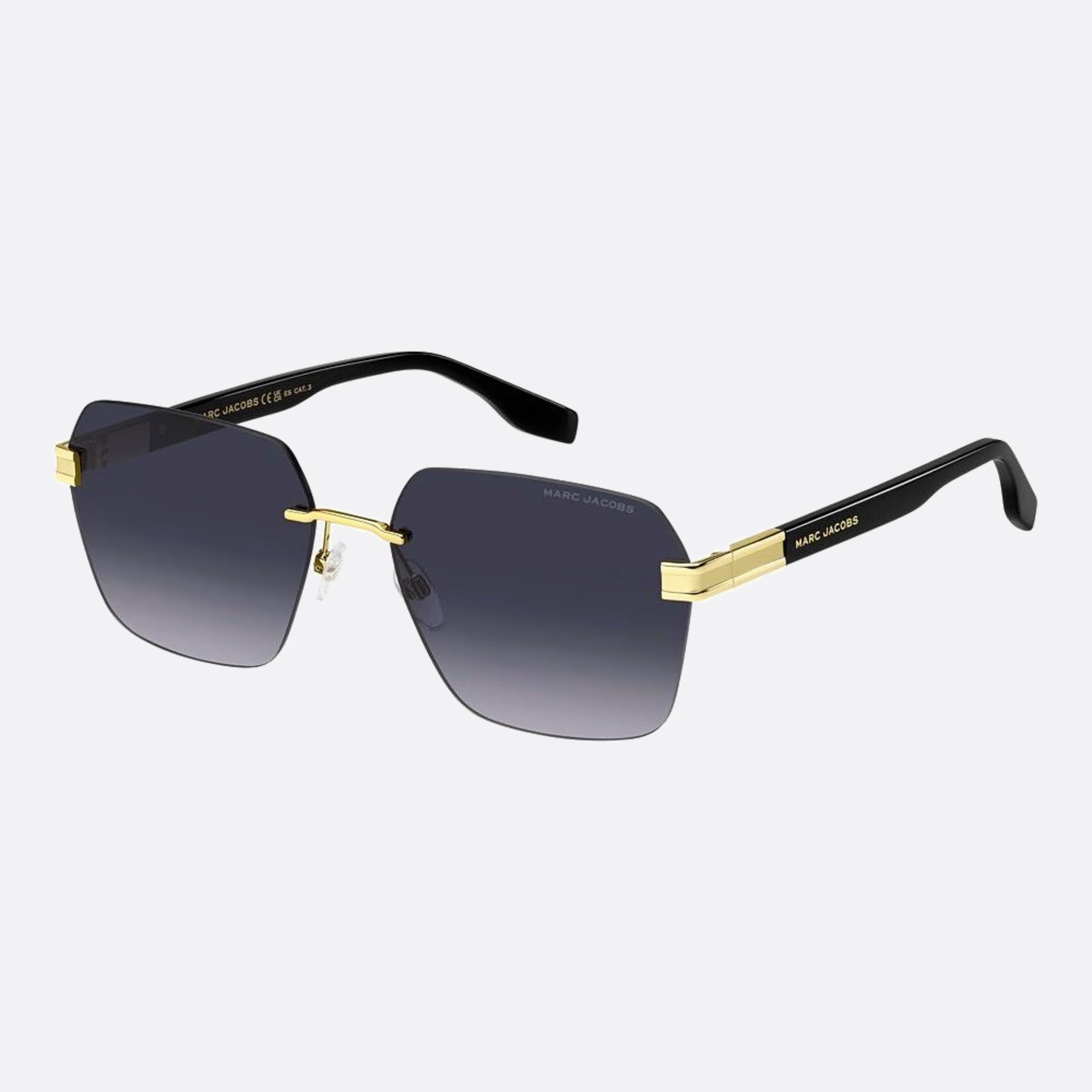 Marc 61mm Jacobs Marc Black Squared Men Sunglasses - Side View