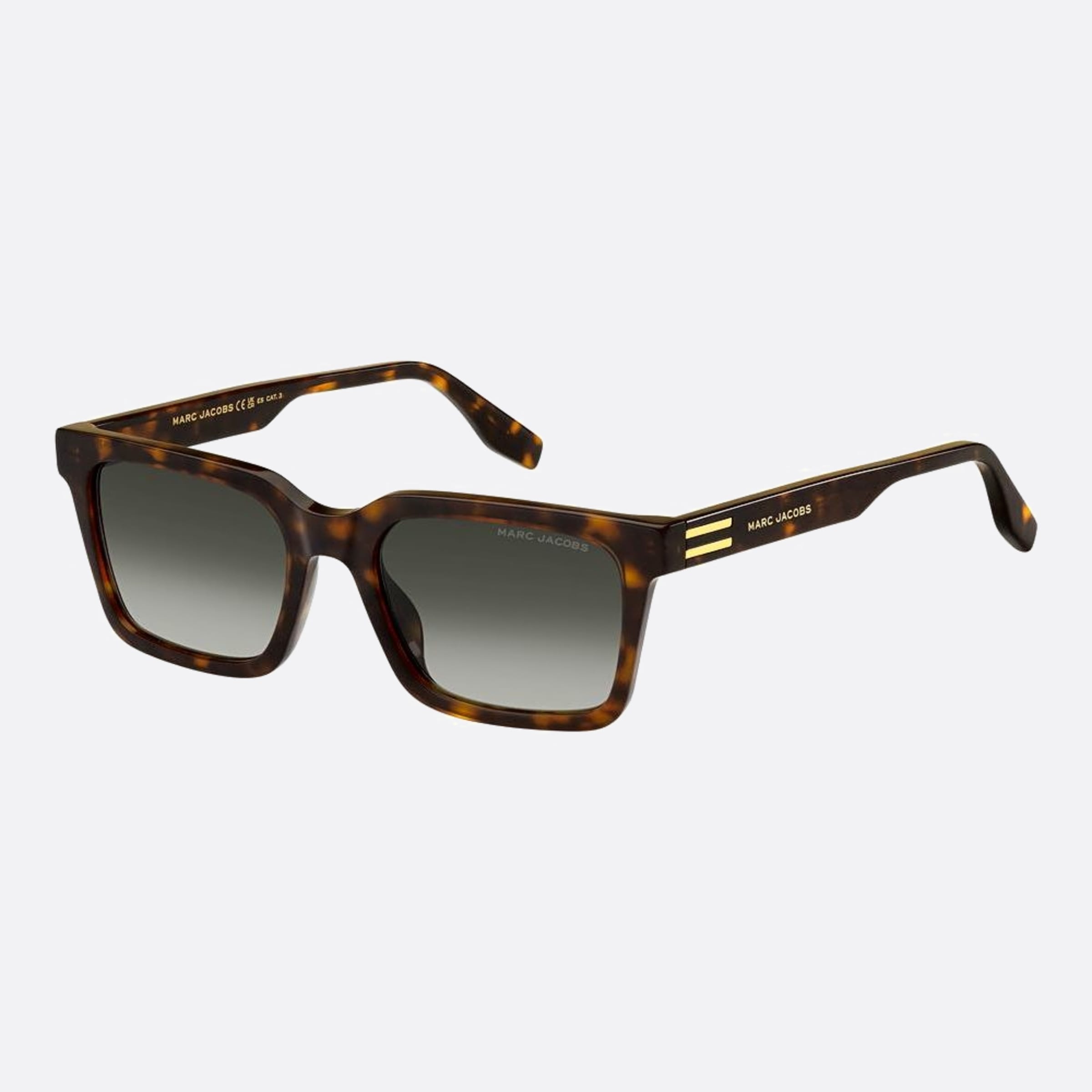 Marc 53mm Jacobs Marc Havana Geometric Men Sunglasses - Side View