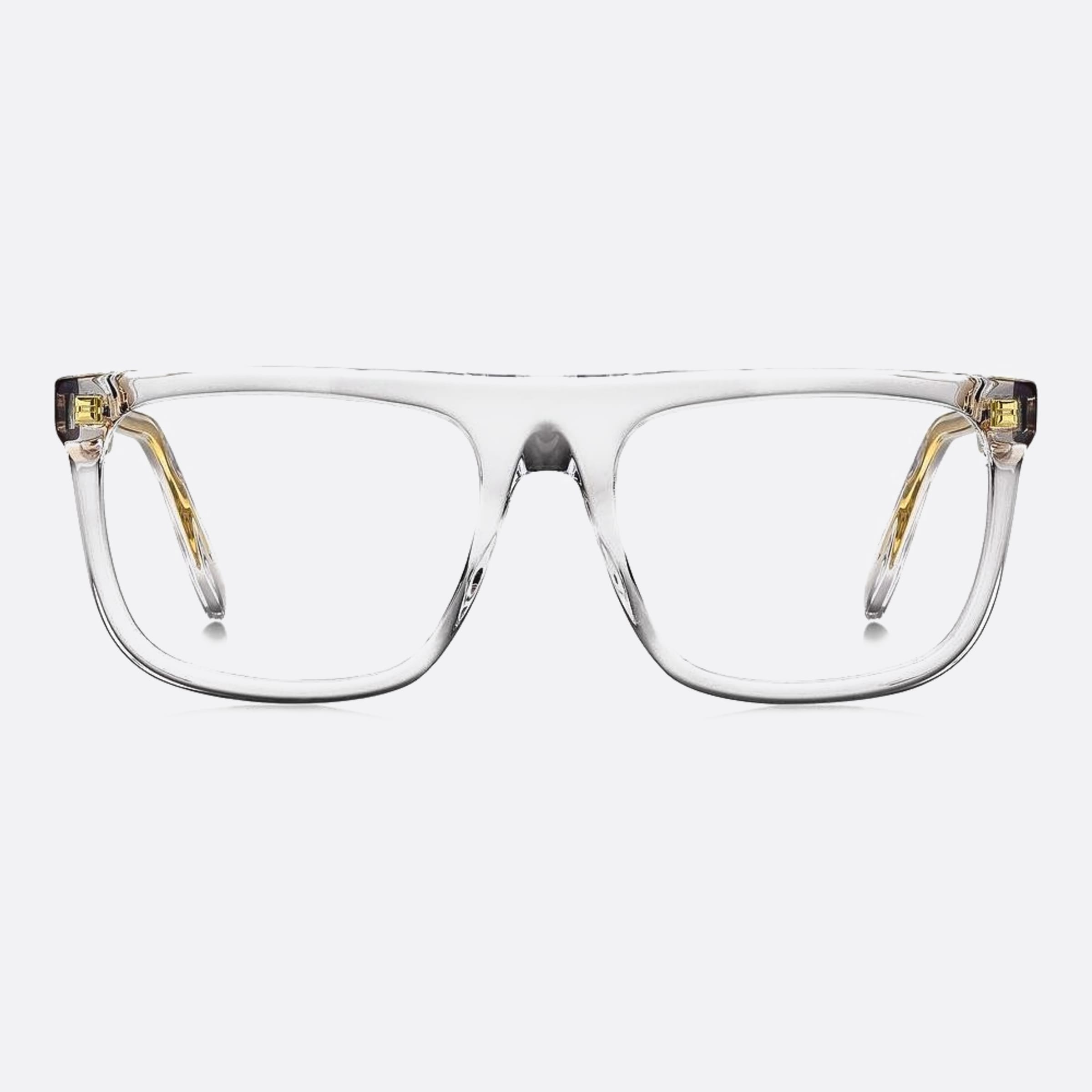 Marc 56mm Jacobs Marc Transparent Geometric Men Eyeglasses - Main View