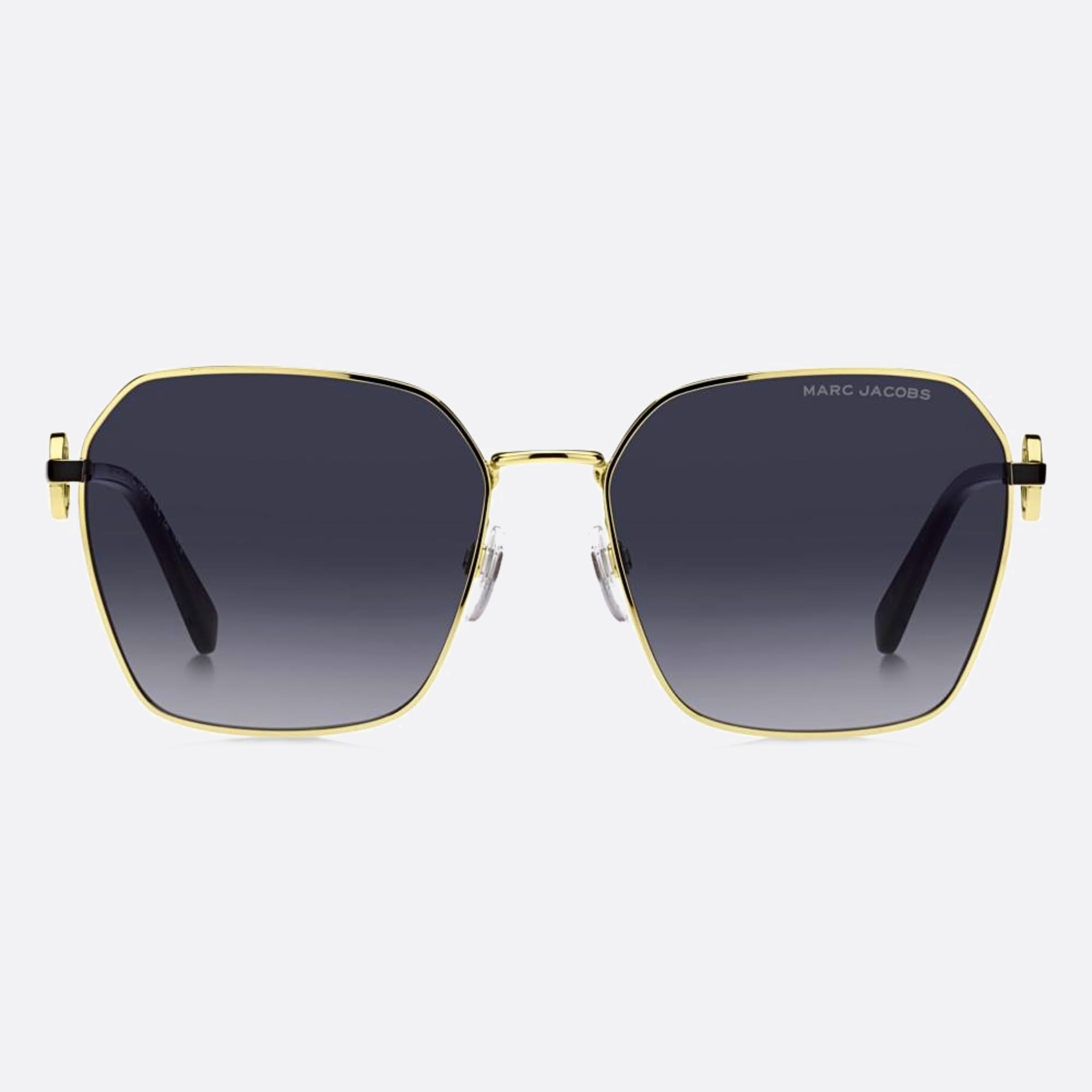 Marc 58mm Jacobs Marc Rhl Black Rectangle Women Sunglasses - Main View