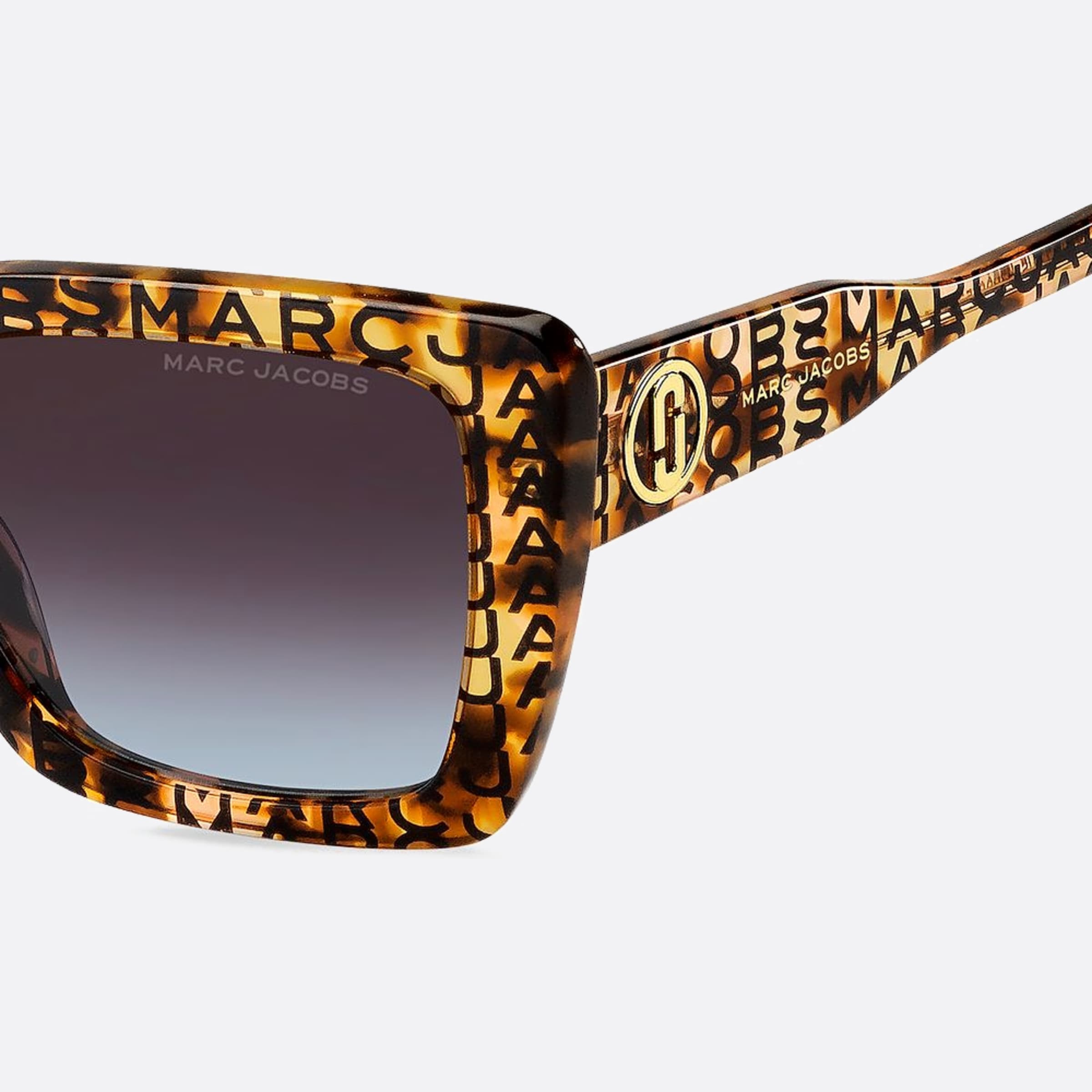 Marc 52mm Jacobs Marc H7p Havana Squared Women Sunglasses - Lifestyle Shot