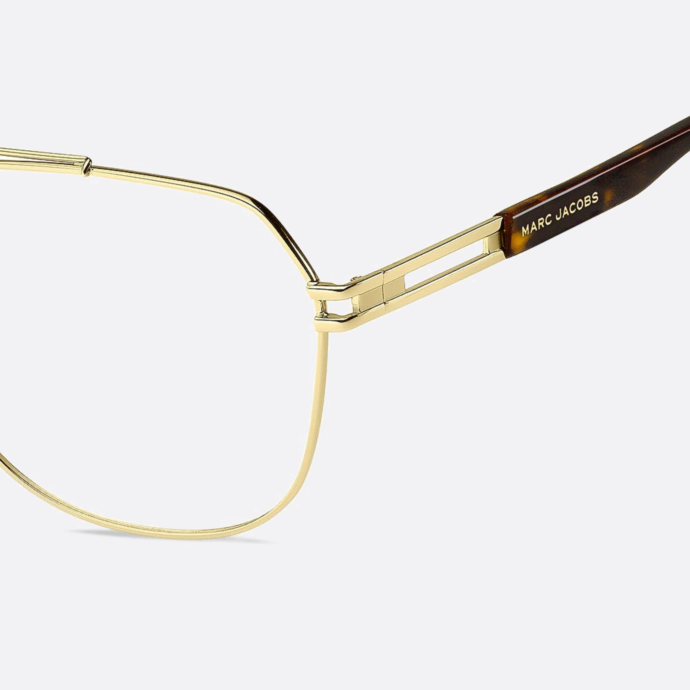 Marc 60mm Jacobs Marc 06j Havana Rectangle Men Eyeglasses - Lifestyle Shot