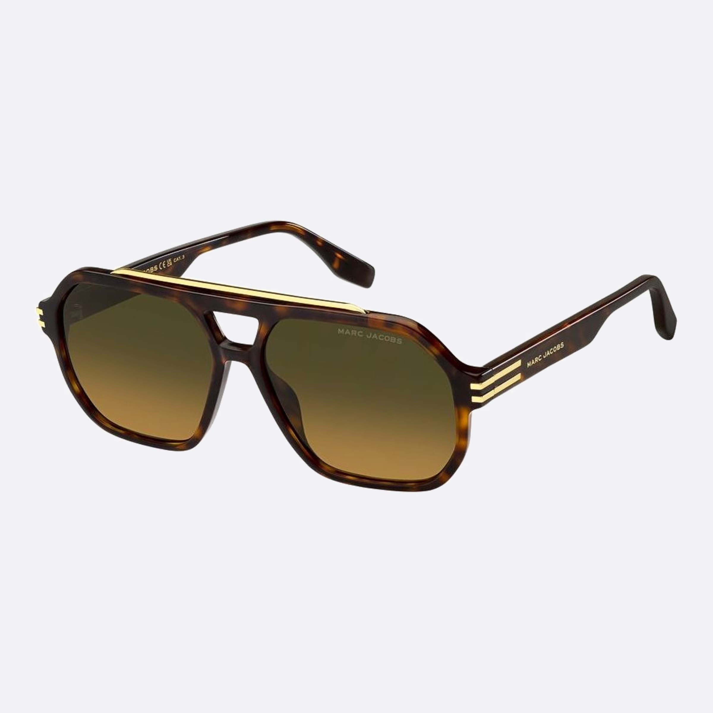 Marc 58mm Jacobs Marc Havana Squared Men Sunglasses - Side View