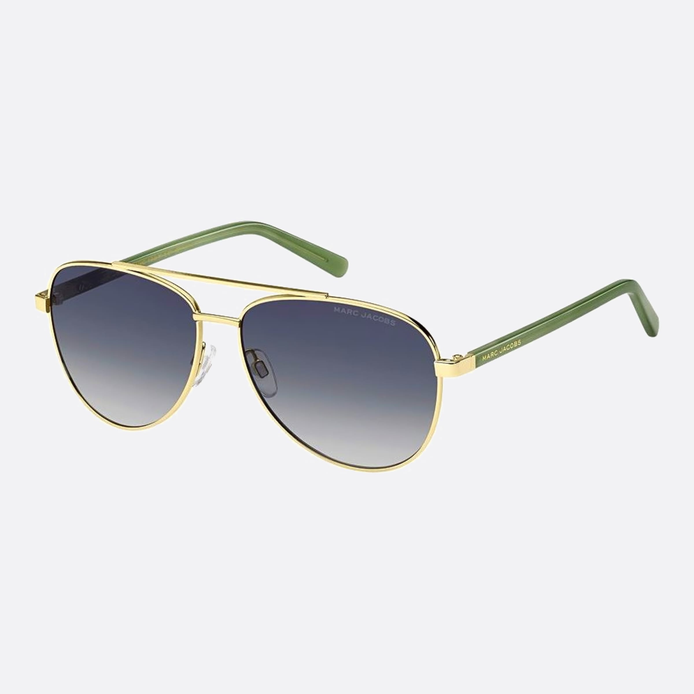 Marc 60mm Jacobs Marc Pef Green Pilot Women Sunglasses - Side View