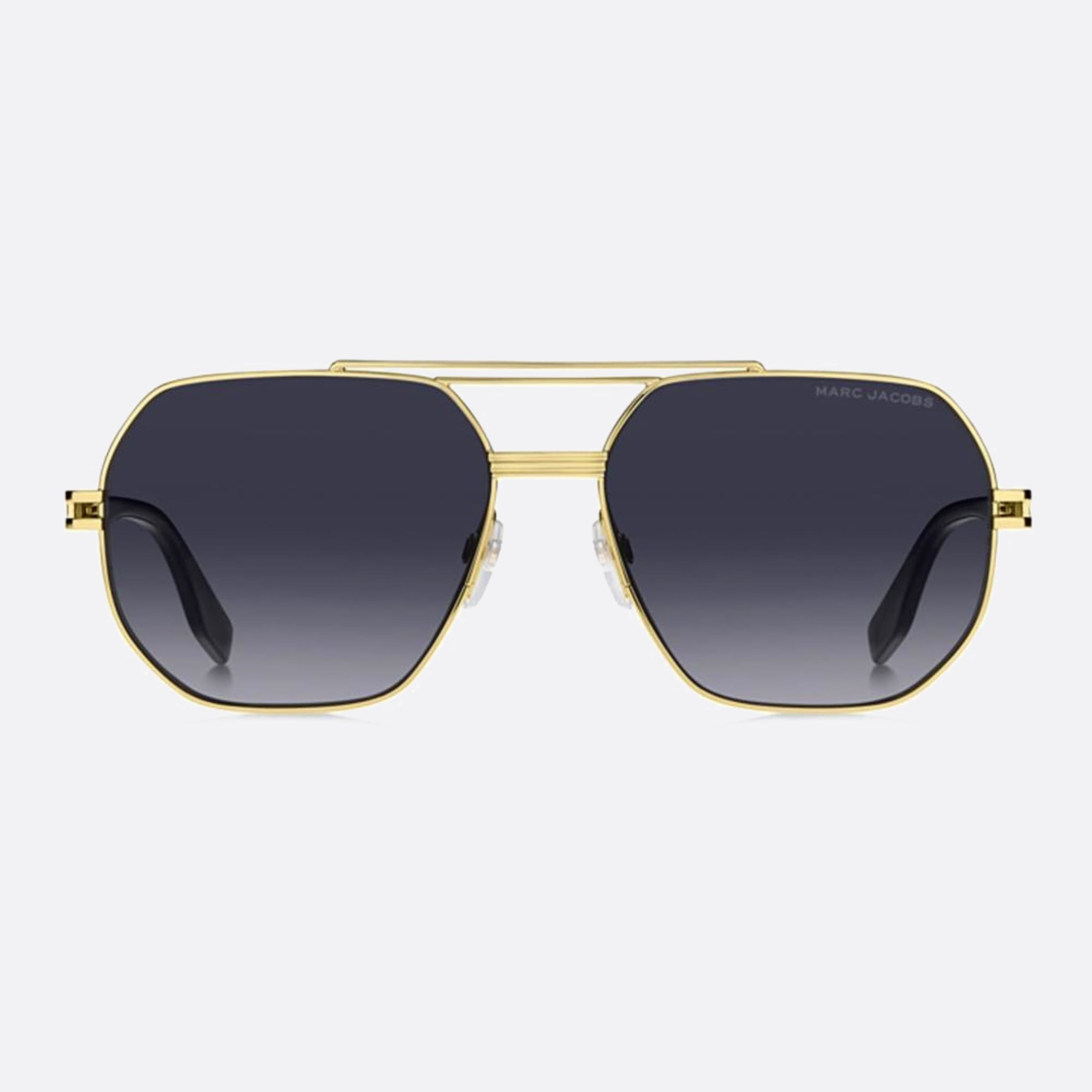 Marc 60mm Jacobs Marc Rhl Gold Rectangle Men Sunglasses - Main View