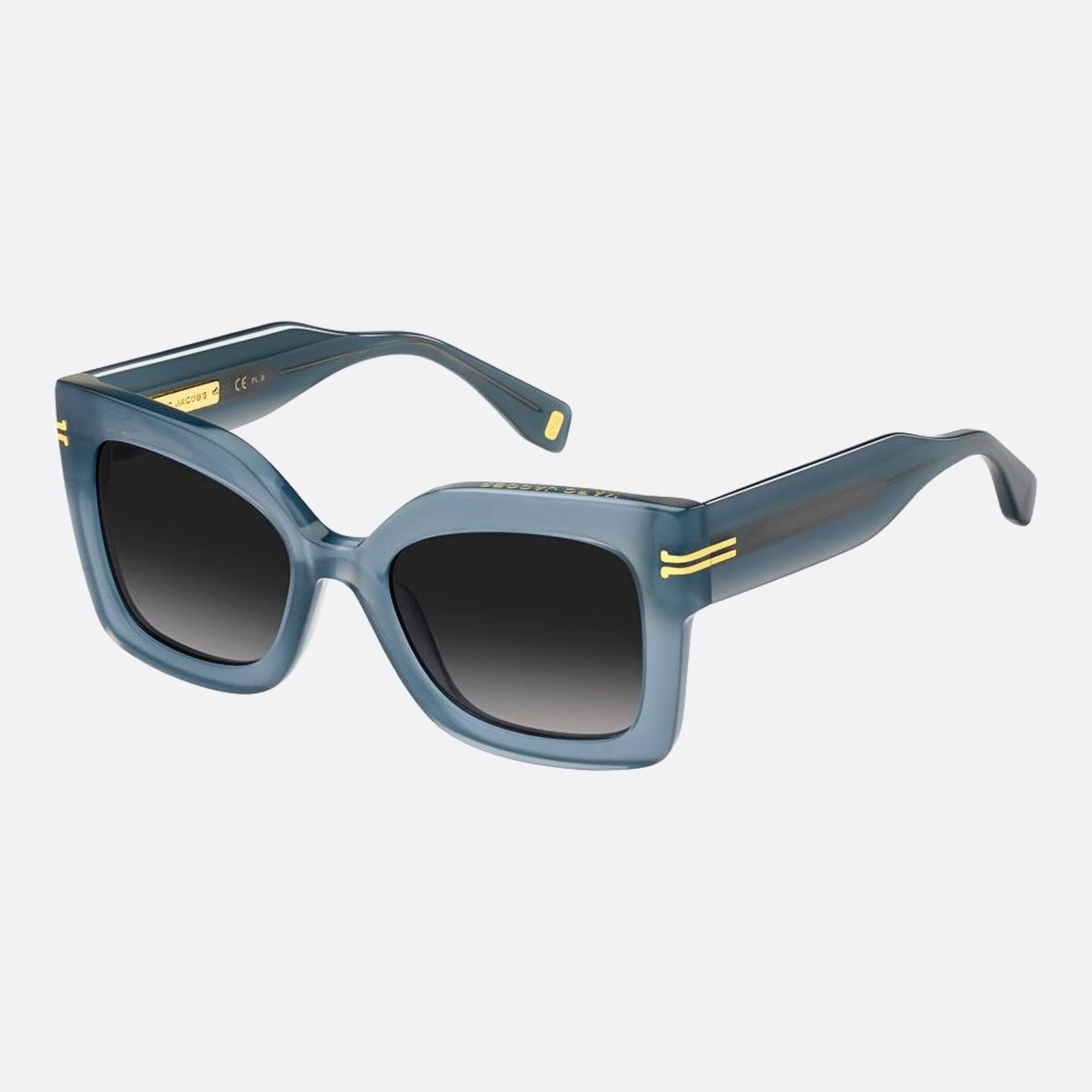 Marc 53mm Jacobs Pjp Blue Butterfly Women Sunglasses - Side View