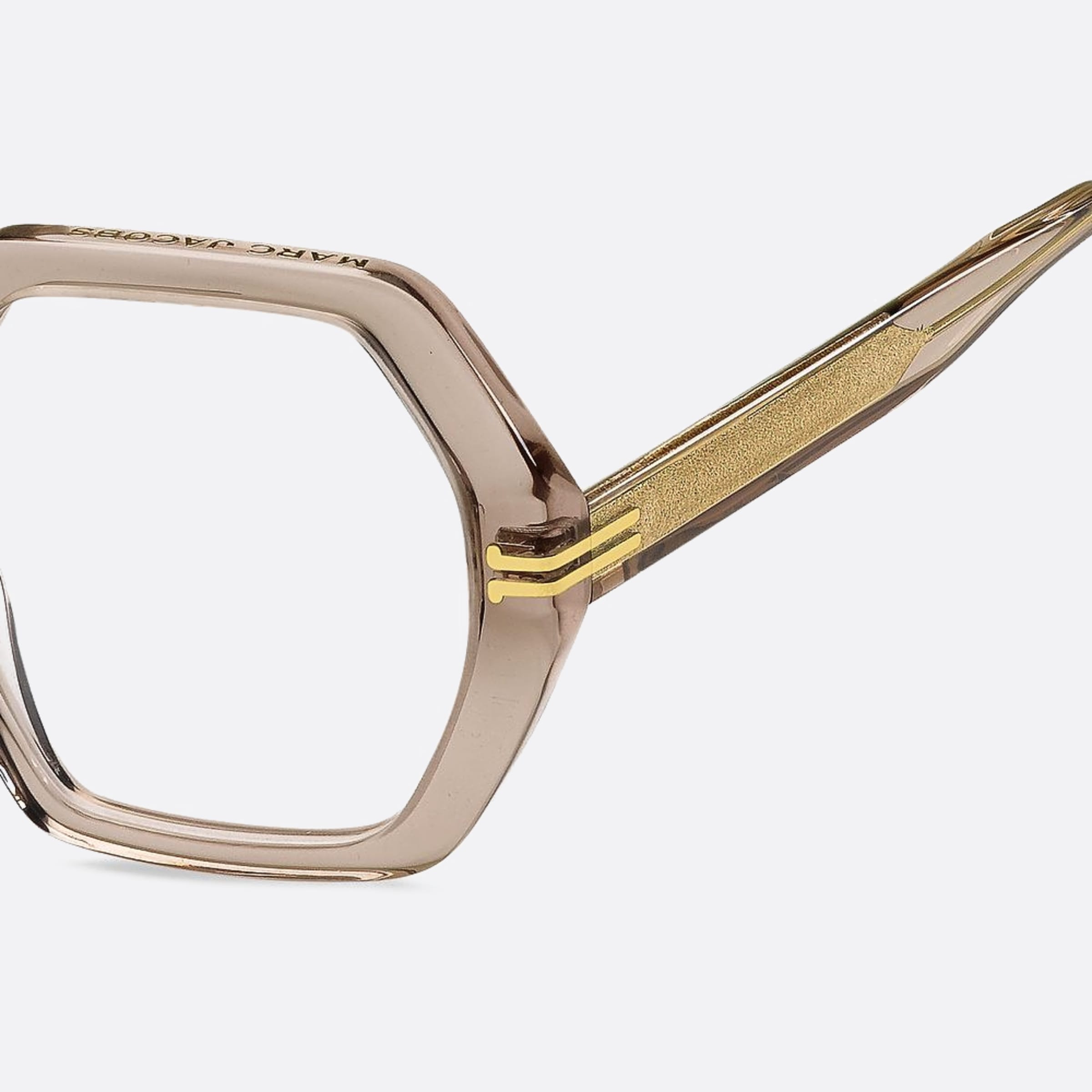 Marc 51mm Jacobs 10a Brown Geometric Women Eyeglasses - Lifestyle Shot