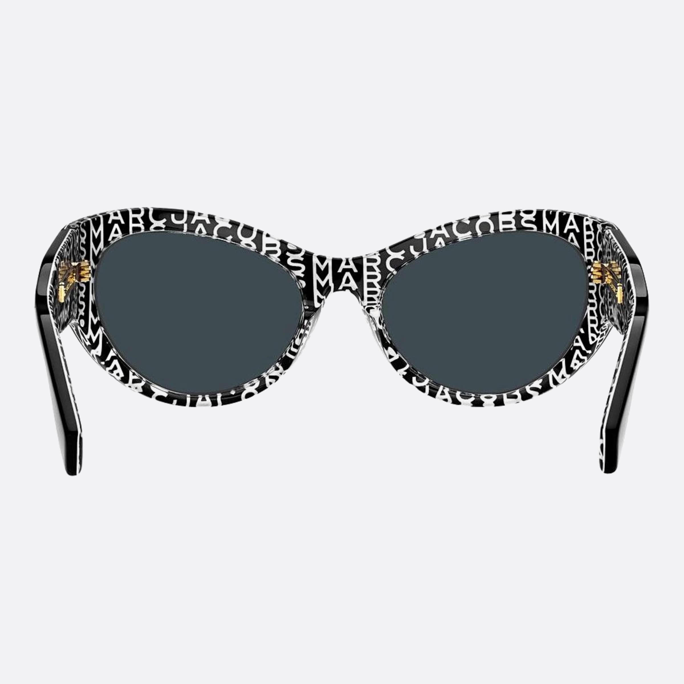 Marc 61mm Jacobs Black Squared Women Sunglasses - Additional Angle
