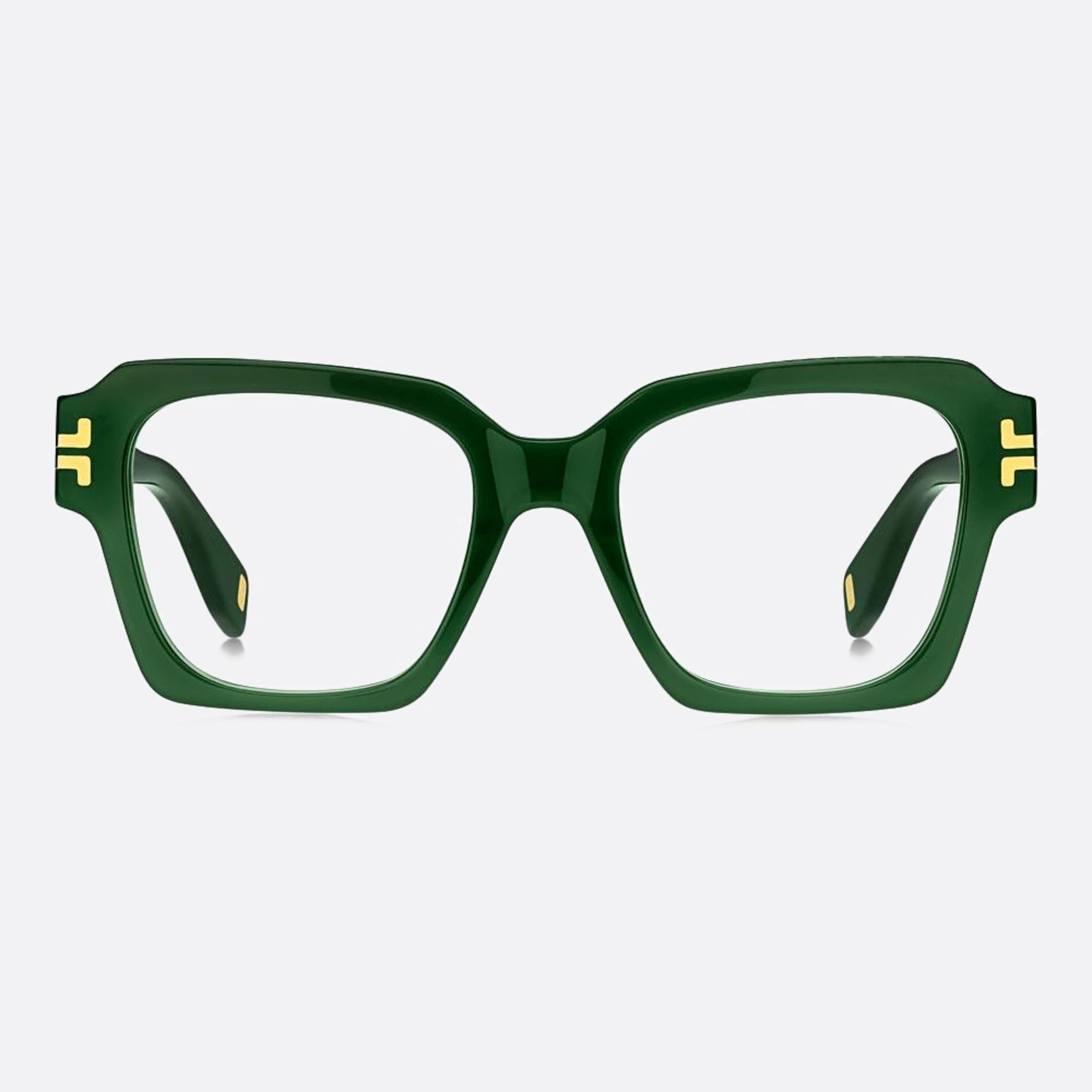 Marc 50mm Jacobs 1ed Green Squared Women Eyeglasses - Main View